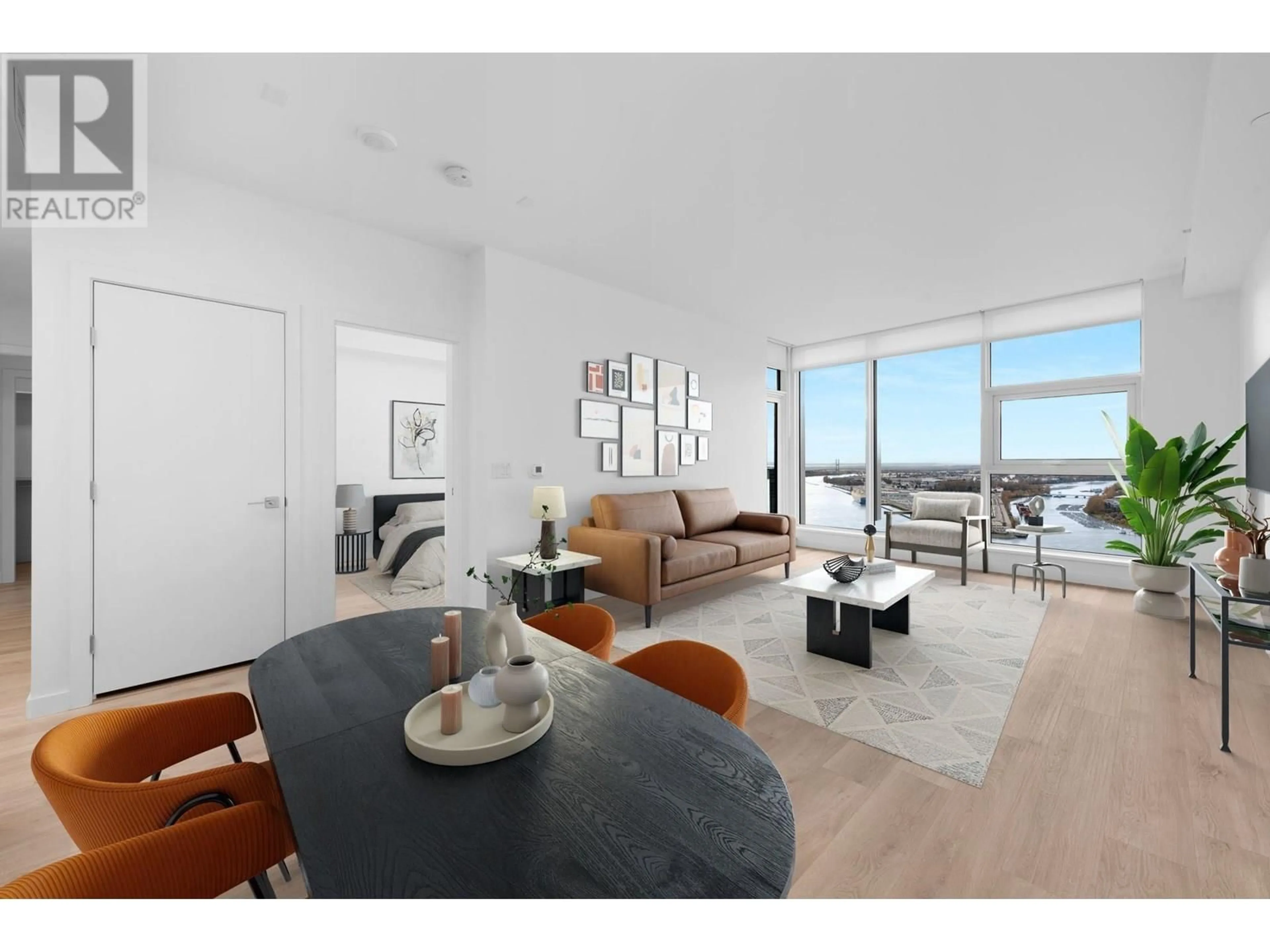 Living room with furniture, unknown for 4001 - 680 QUAYSIDE DRIVE, New Westminster British Columbia V3M0P2