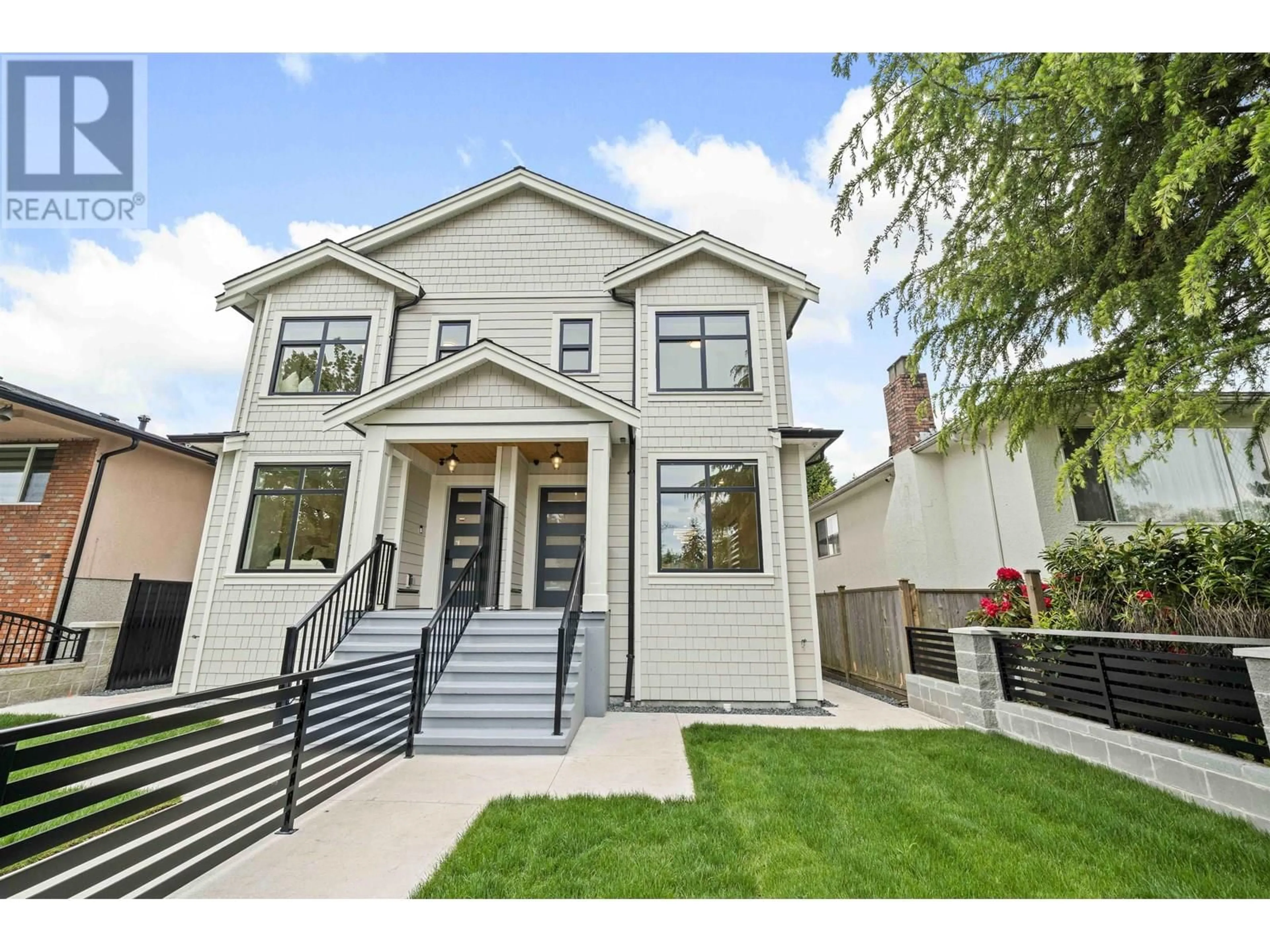 Home with vinyl exterior material, street for 3496 49TH AVENUE, Vancouver British Columbia V5S1M2