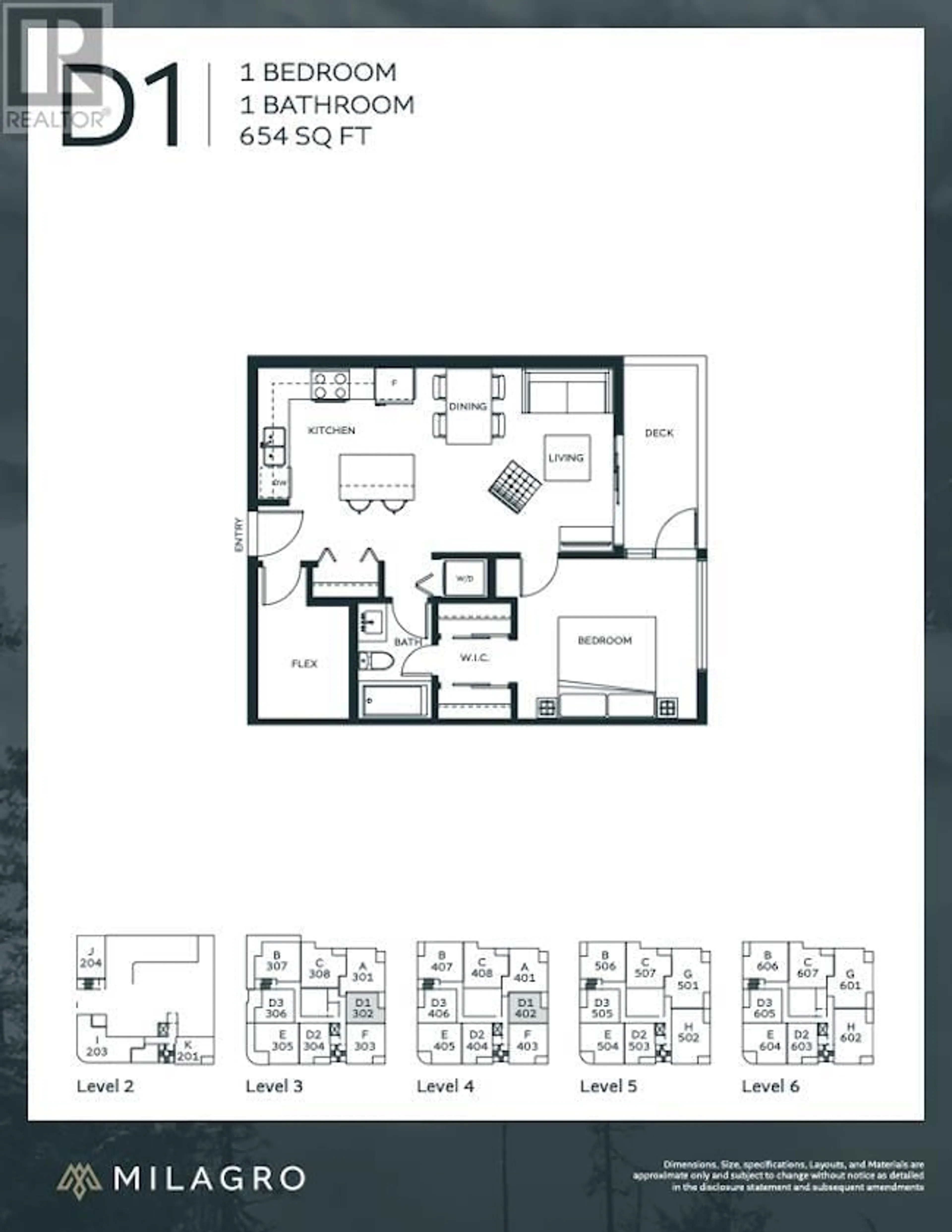 Floor plan for 402 - 1365 VICTORIA STREET, Squamish British Columbia V8B0C3