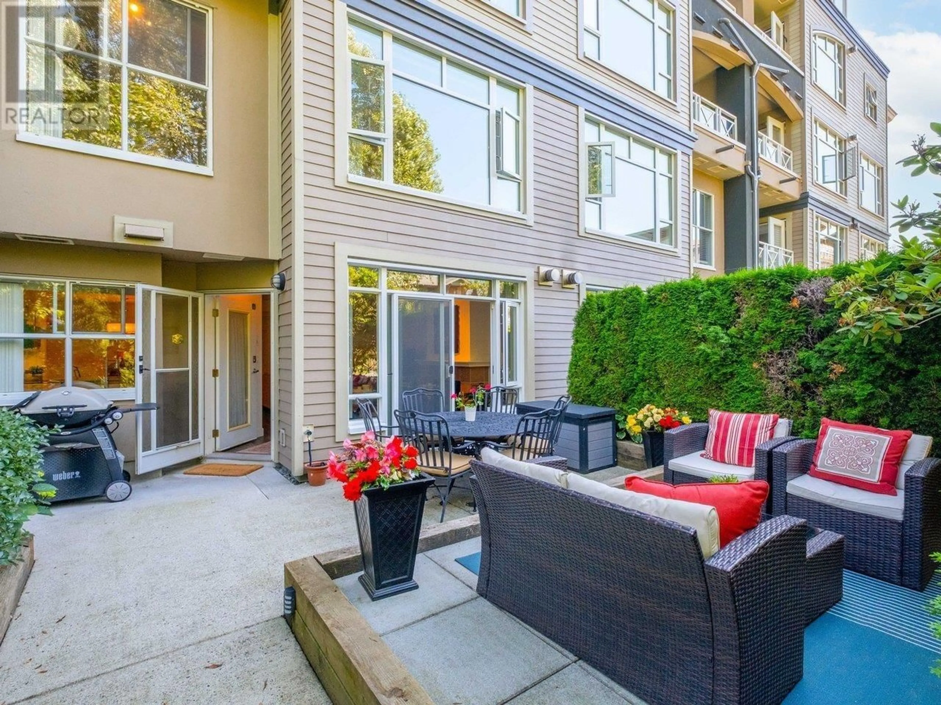 Patio, street for 204 - 3600 WINDCREST DRIVE, North Vancouver British Columbia V7G2S5