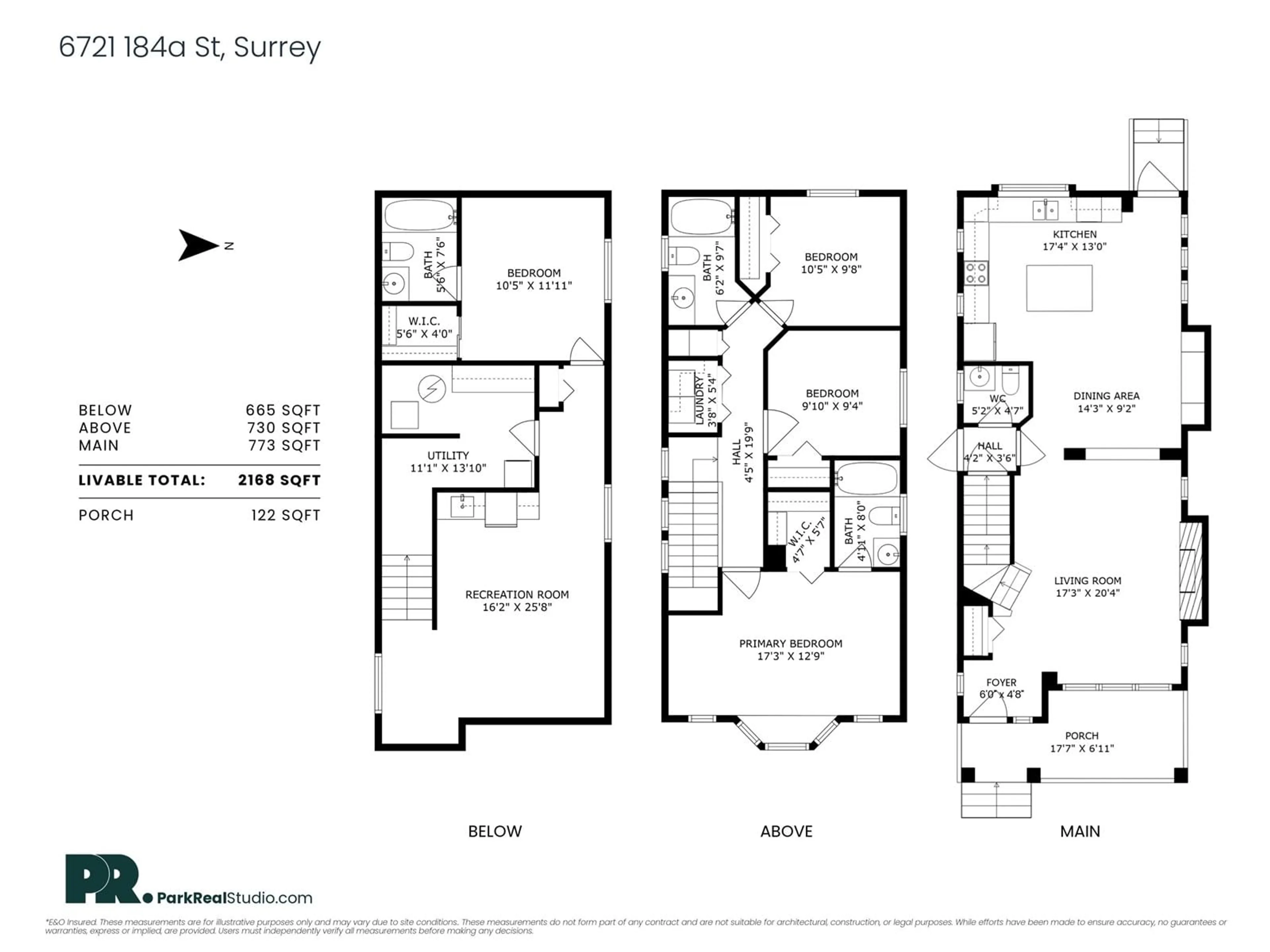Floor plan for 6721 184A, Surrey British Columbia V3S9A8