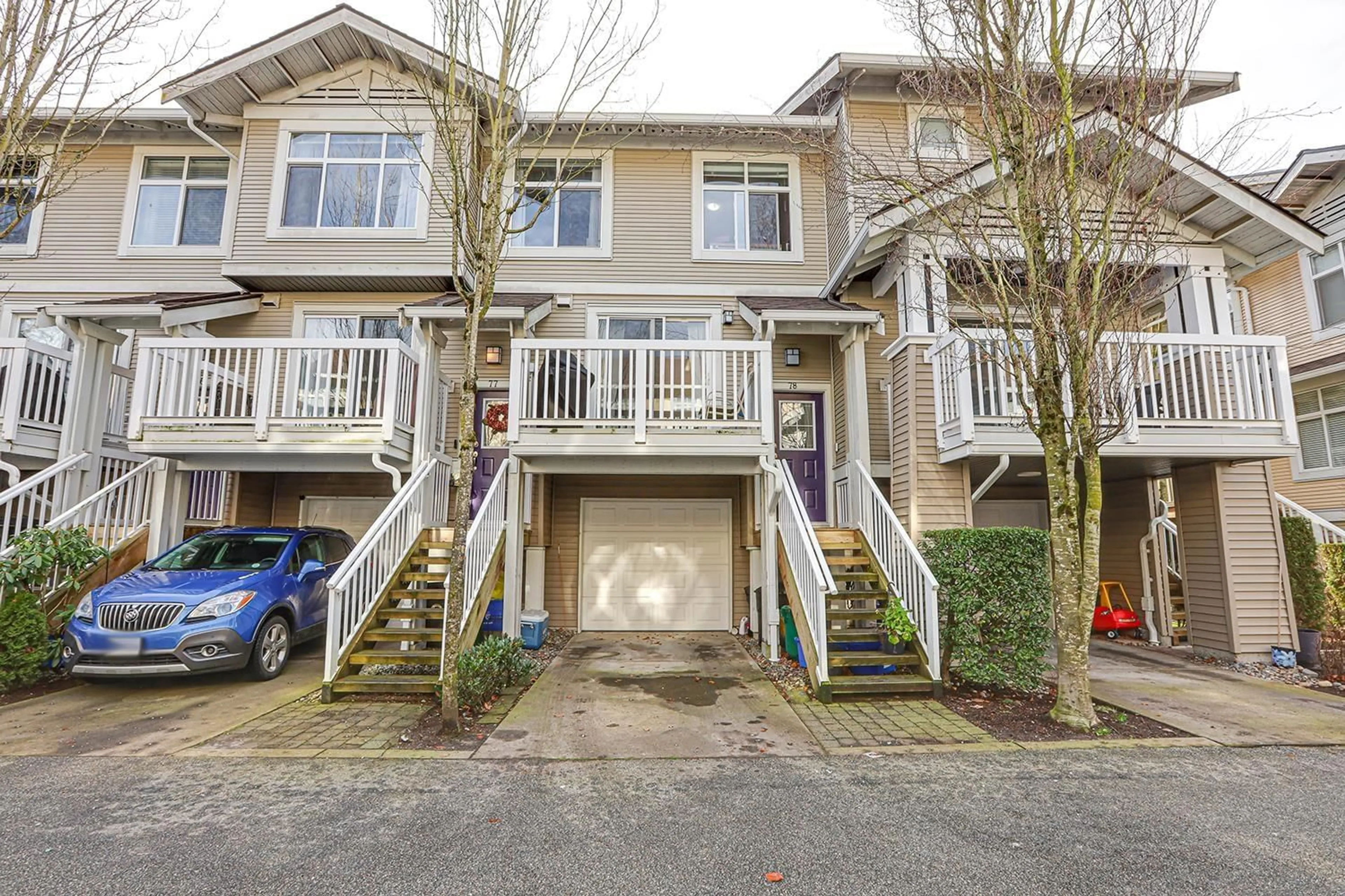 A pic from outside/outdoor area/front of a property/back of a property/a pic from drone, street for 78 - 7179 201, Langley British Columbia V2Y2Y9