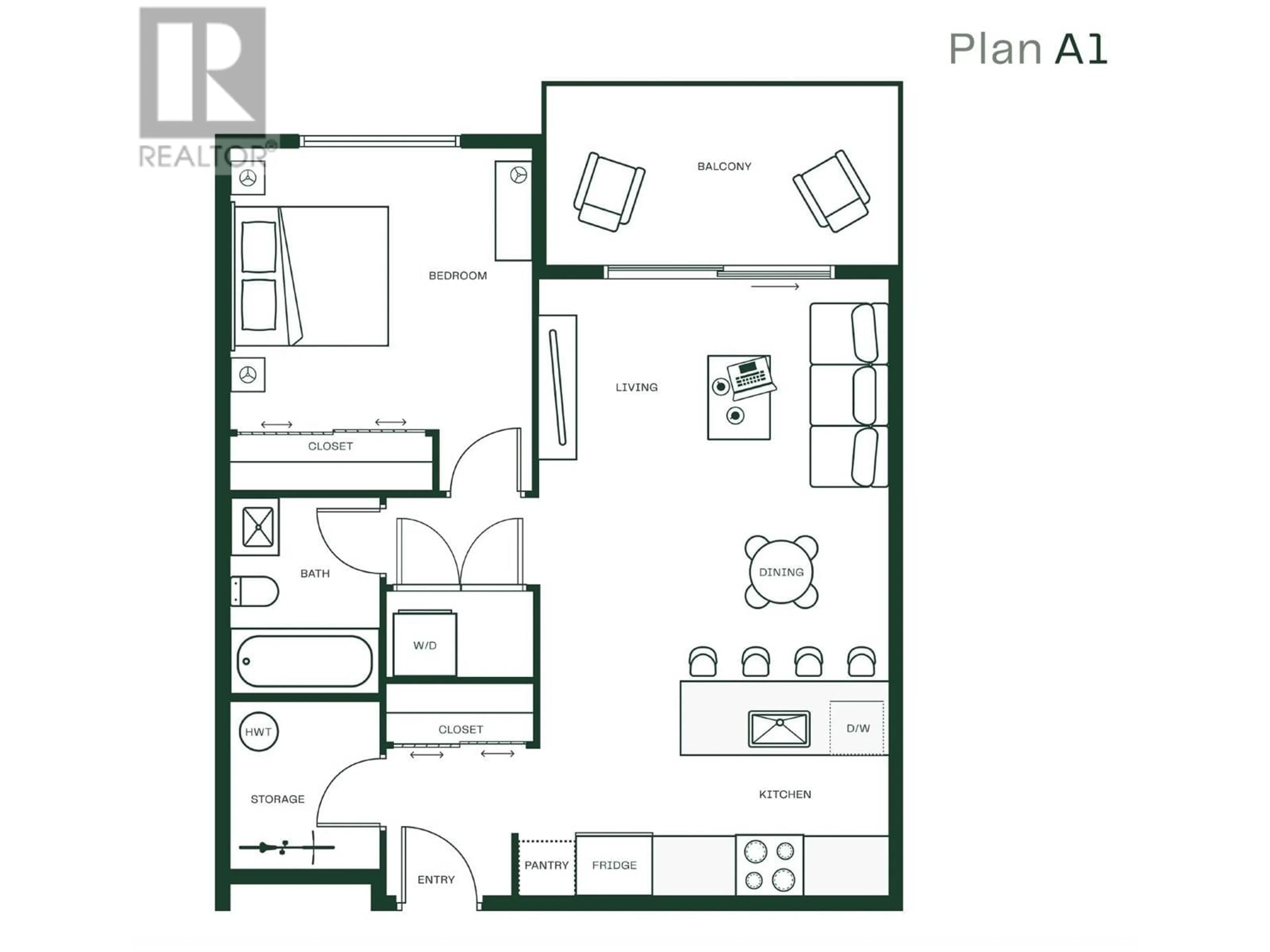 Floor plan for 103 - 1050 FINCH DRIVE, Squamish British Columbia V0V0V0