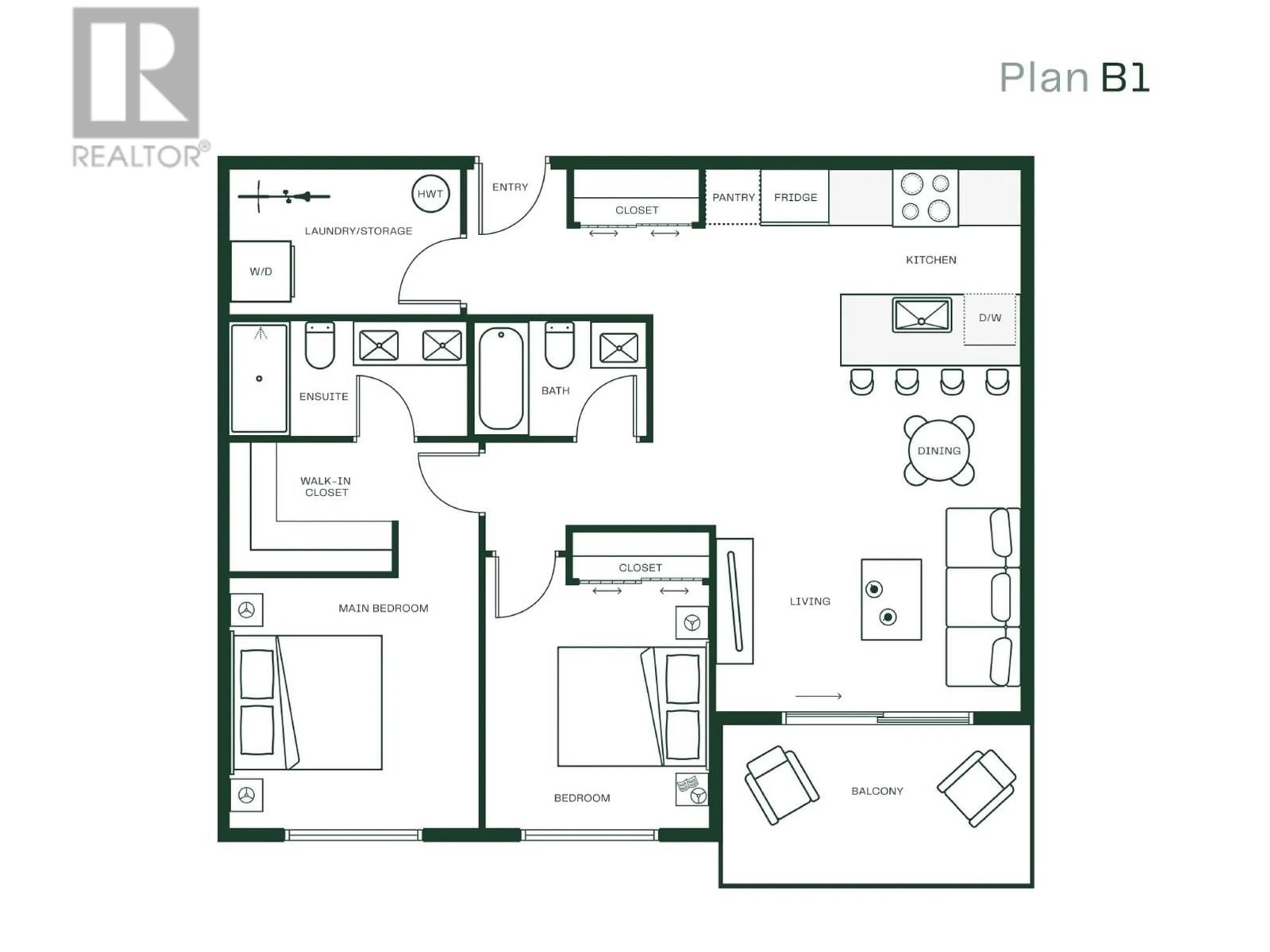 Floor plan for 101 - 1050 FINCH DRIVE, Squamish British Columbia V0V0V0