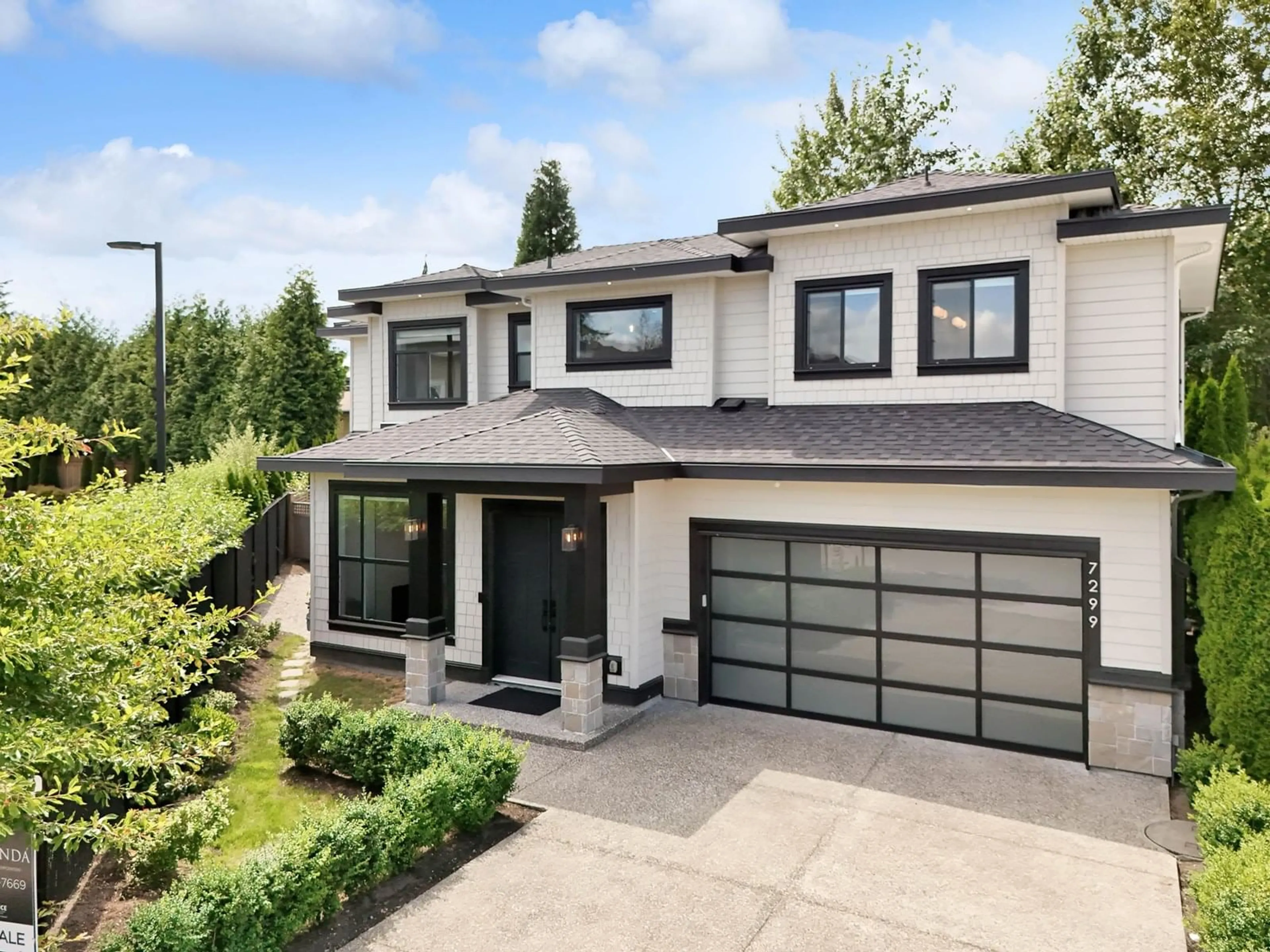 Home with brick exterior material, street for 7299 200A, Langley British Columbia V2Y3G5