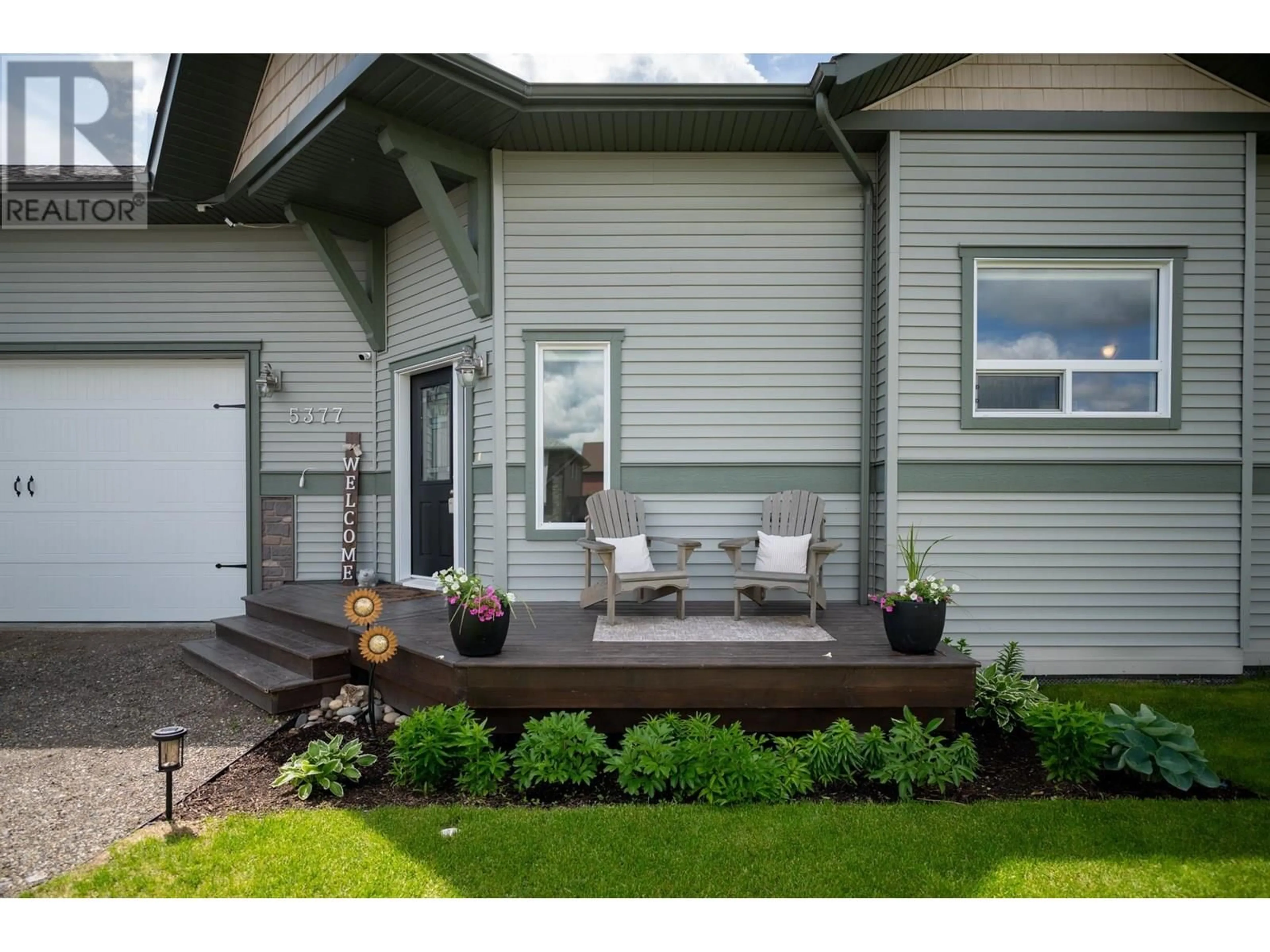Home with vinyl exterior material, street for 5377 WOODVALLEY DRIVE, Prince George British Columbia V2K5A6