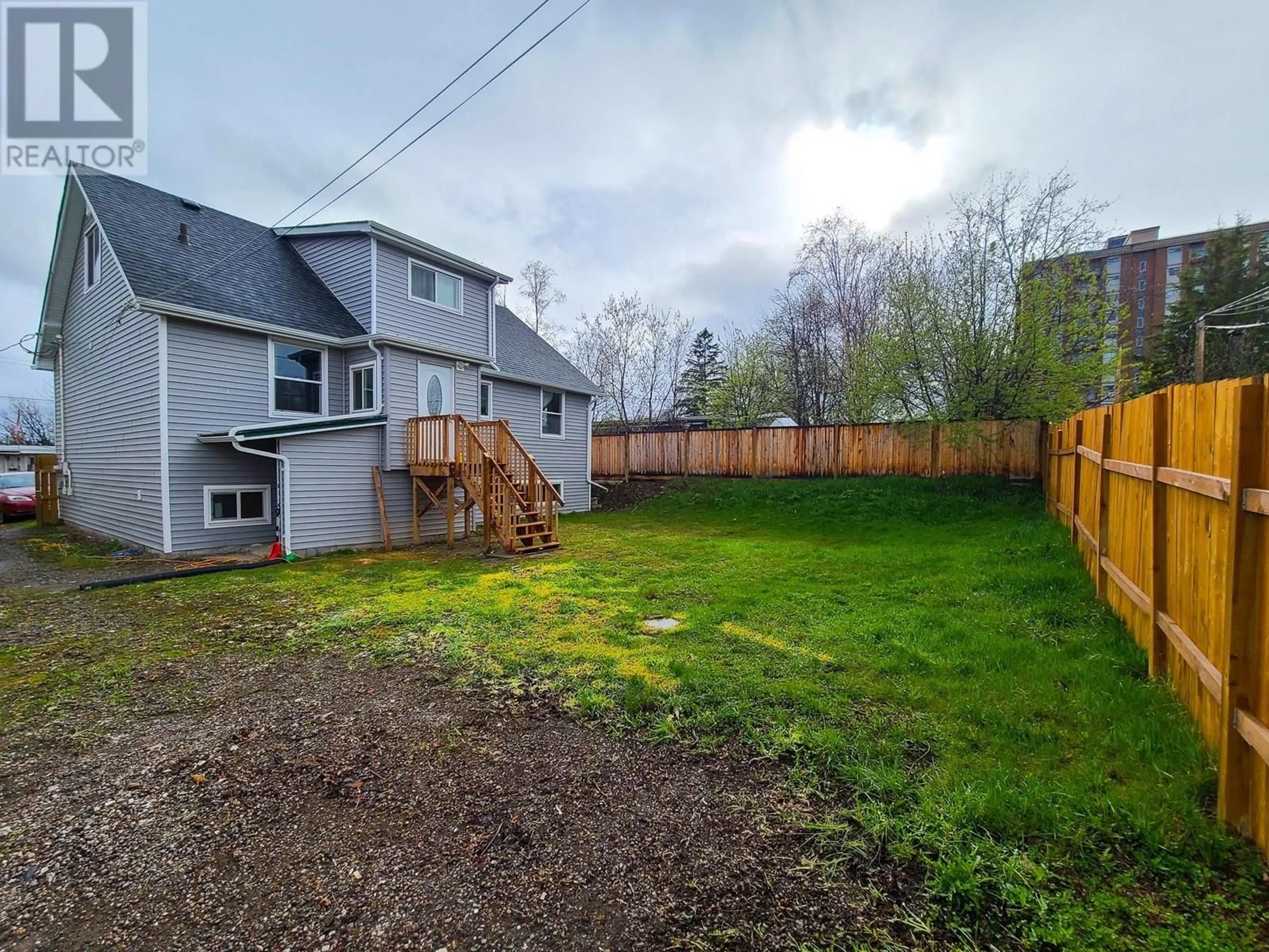 A pic from outside/outdoor area/front of a property/back of a property/a pic from drone, unknown for 1210 CUDDIE CRESCENT, Prince George British Columbia V2L4C5