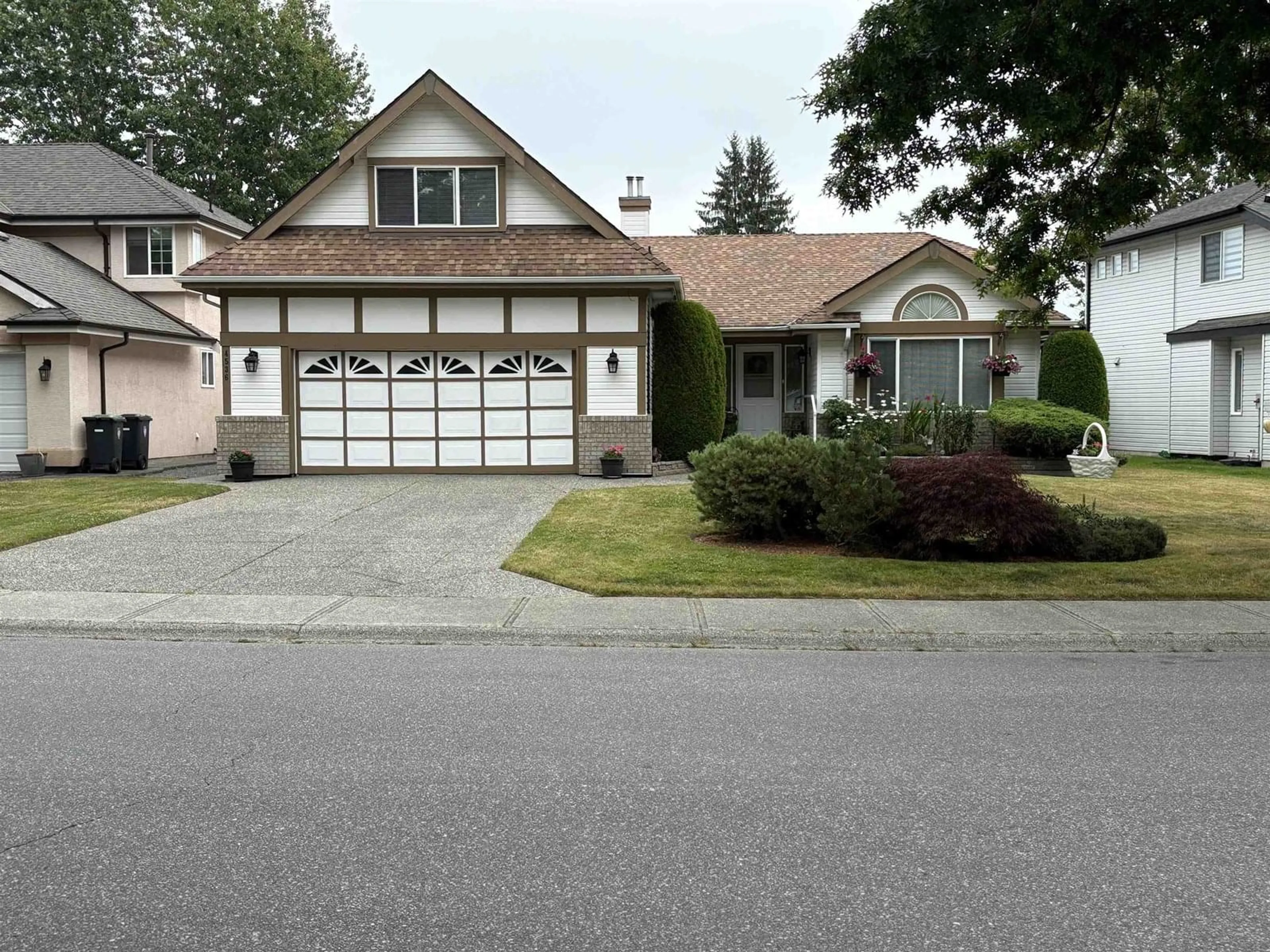 Home with vinyl exterior material, street for 4536 221A, Langley British Columbia V2Z1B5
