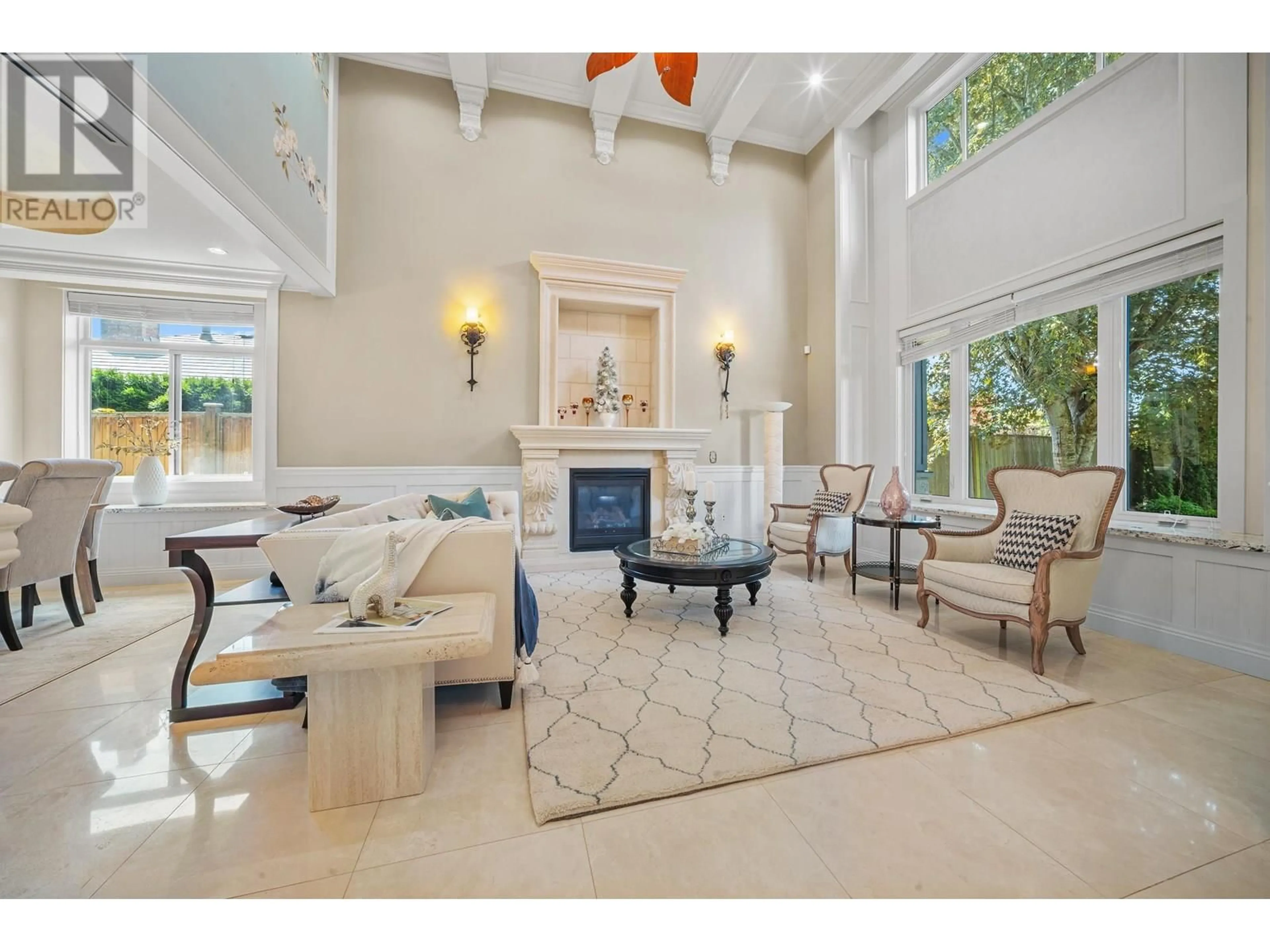 Living room with furniture, ceramic/tile floor for 7740 GOLDSTREAM DRIVE, Richmond British Columbia V7A1S7