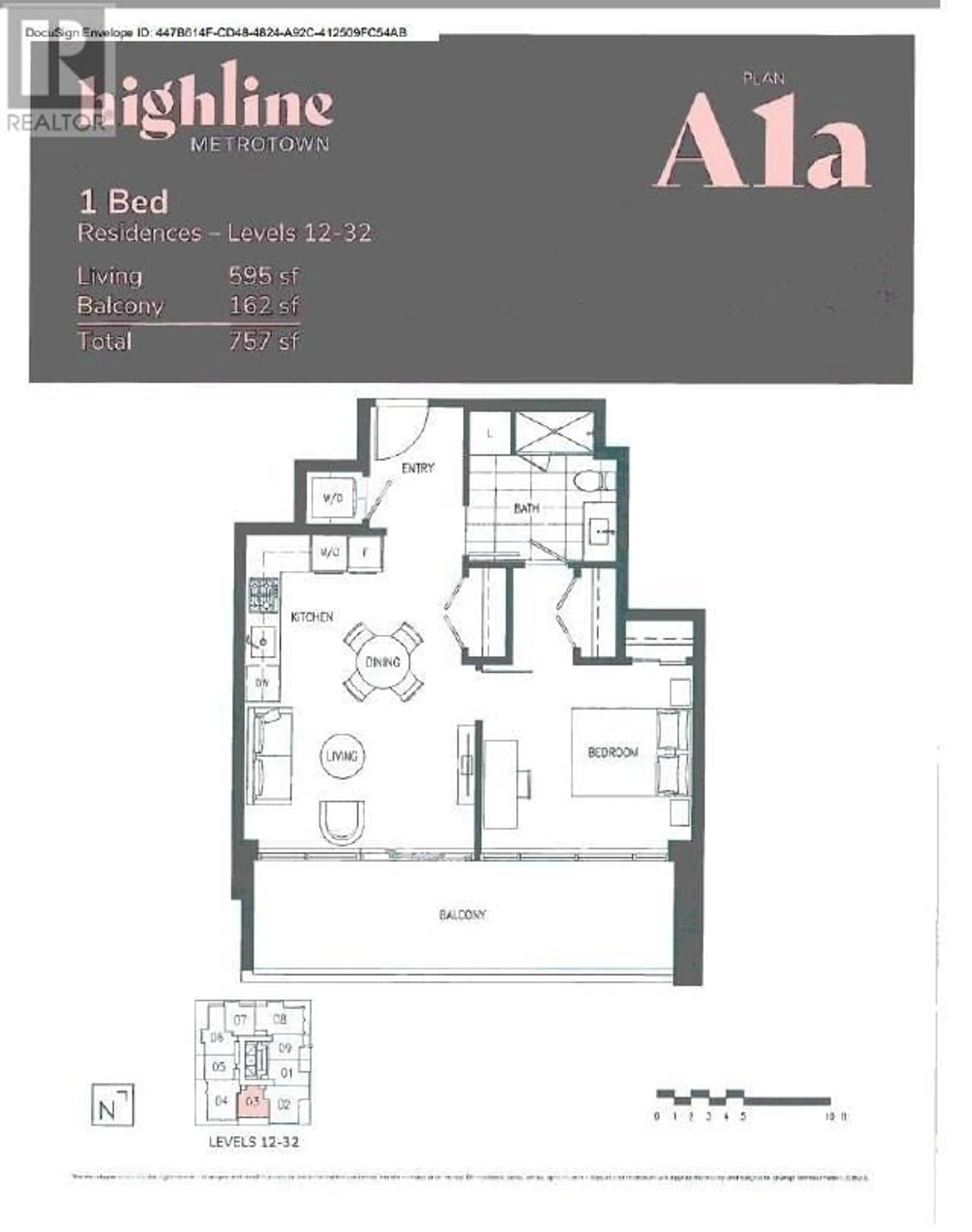 Floor plan for 1903 - 6511 SUSSEX AVENUE, Burnaby British Columbia V5H0K5