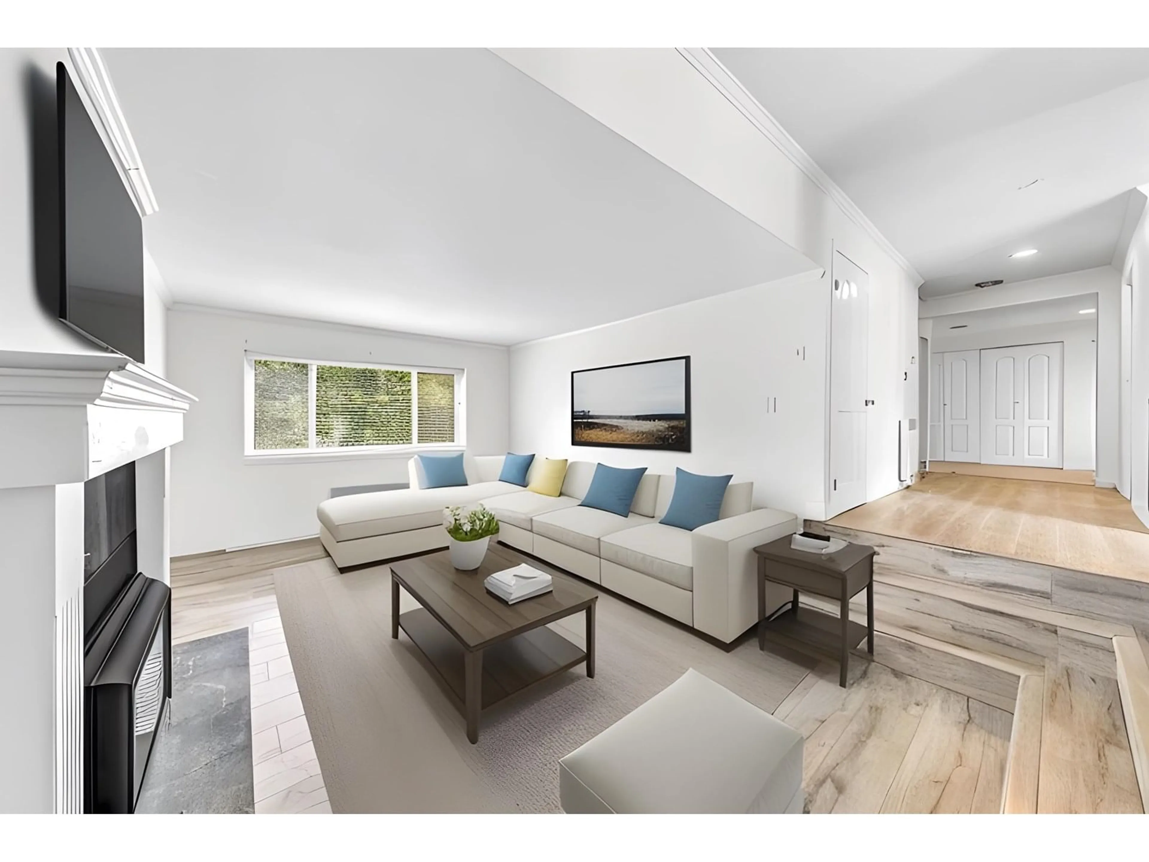Living room with furniture, unknown for 6726 133, Surrey British Columbia V3W7J6