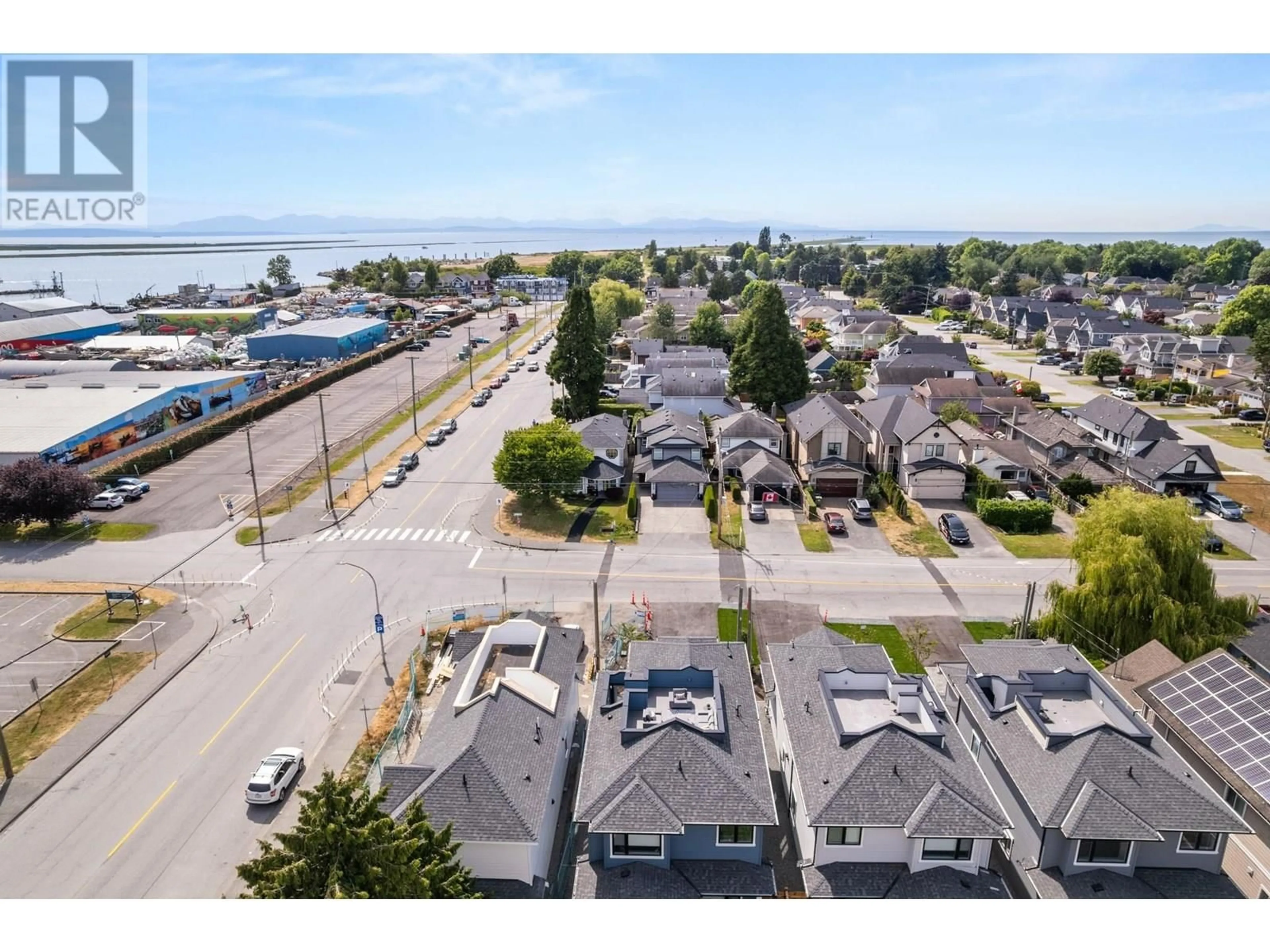 A pic from outside/outdoor area/front of a property/back of a property/a pic from drone, unknown for 11960 4TH AVENUE, Richmond British Columbia V7E3H8