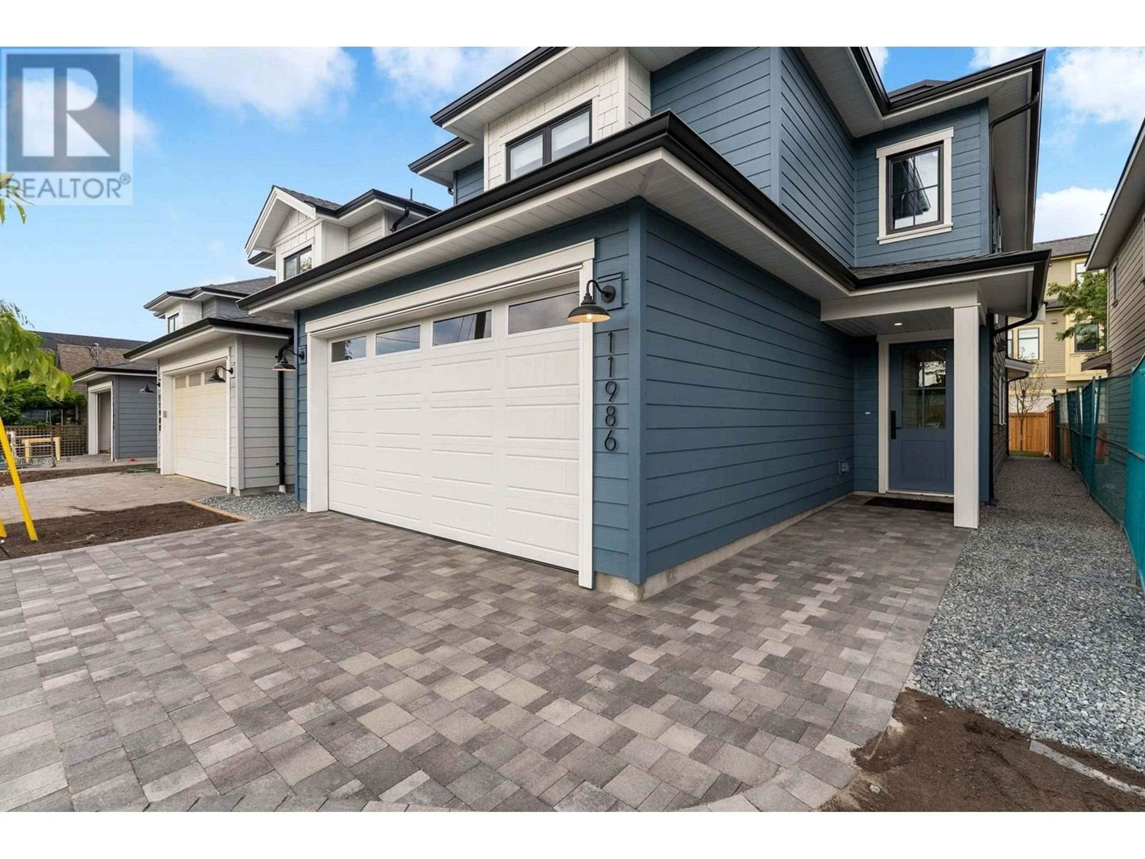 Home with vinyl exterior material, street for 11960 4TH AVENUE, Richmond British Columbia V7E3H8