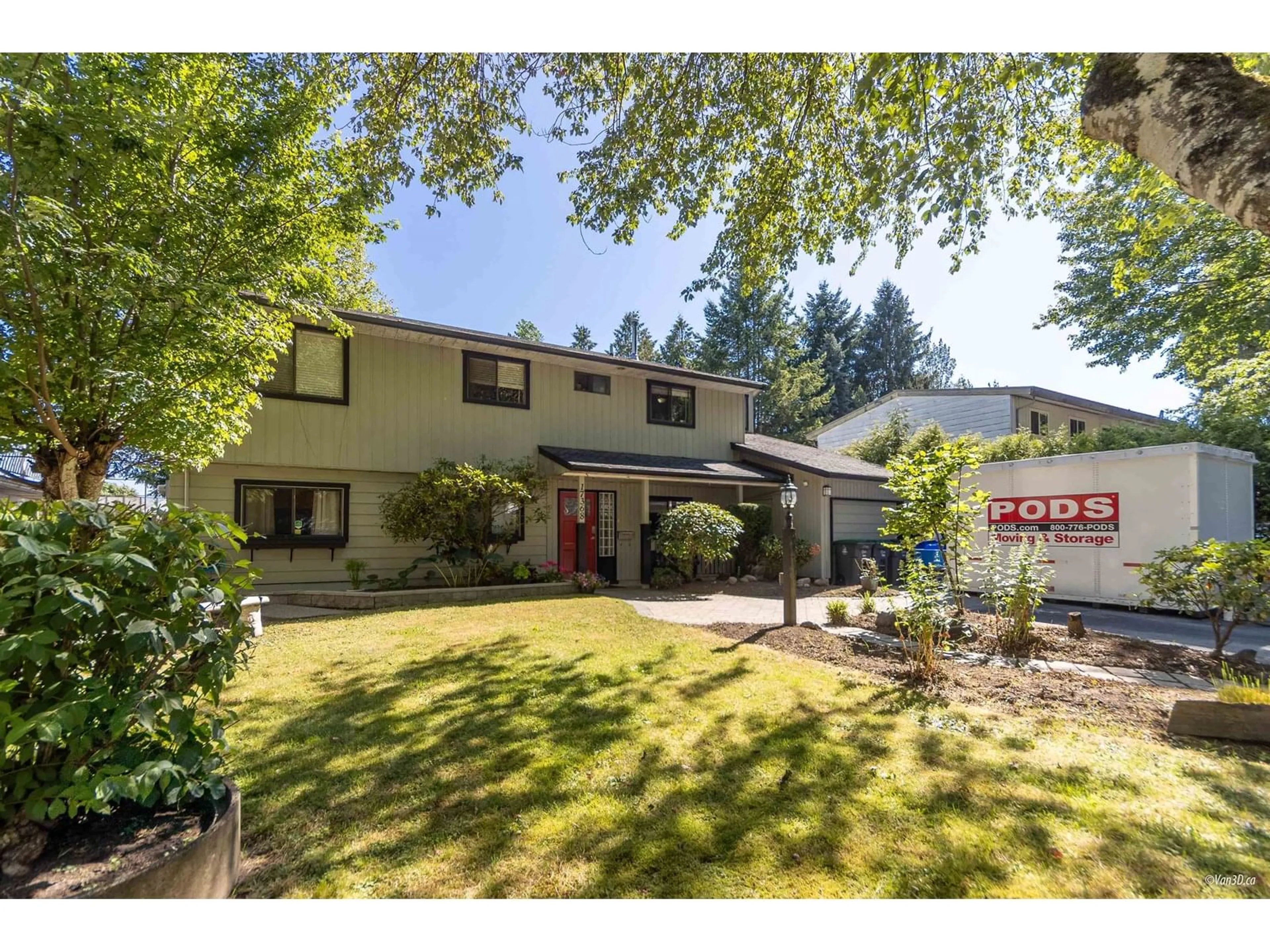 A pic from outside/outdoor area/front of a property/back of a property/a pic from drone, street for 17368 62A, Surrey British Columbia V3S5J1