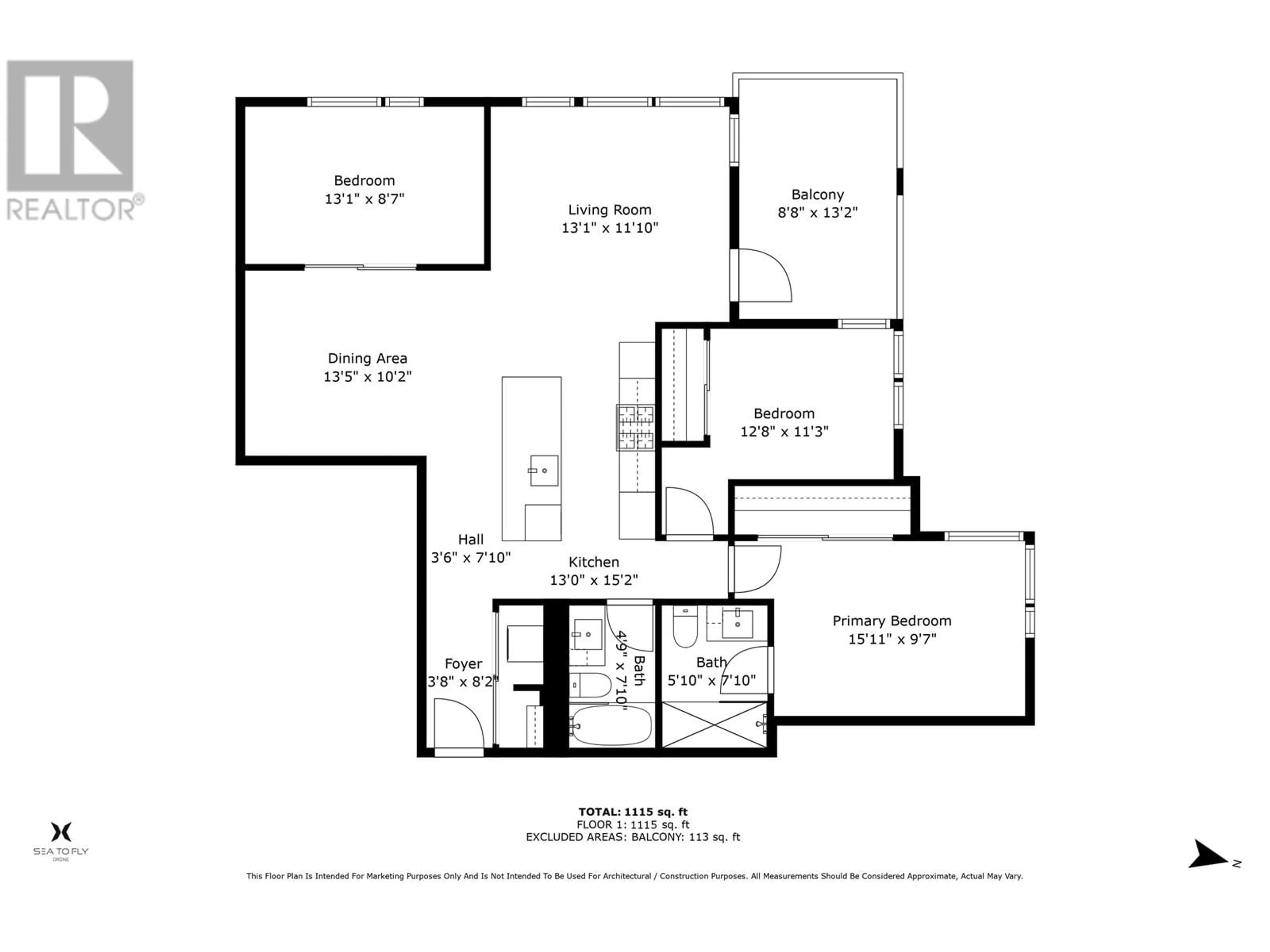 Floor plan for 517 - 1506 SCOTT CRESCENT, Squamish British Columbia V8B1G4