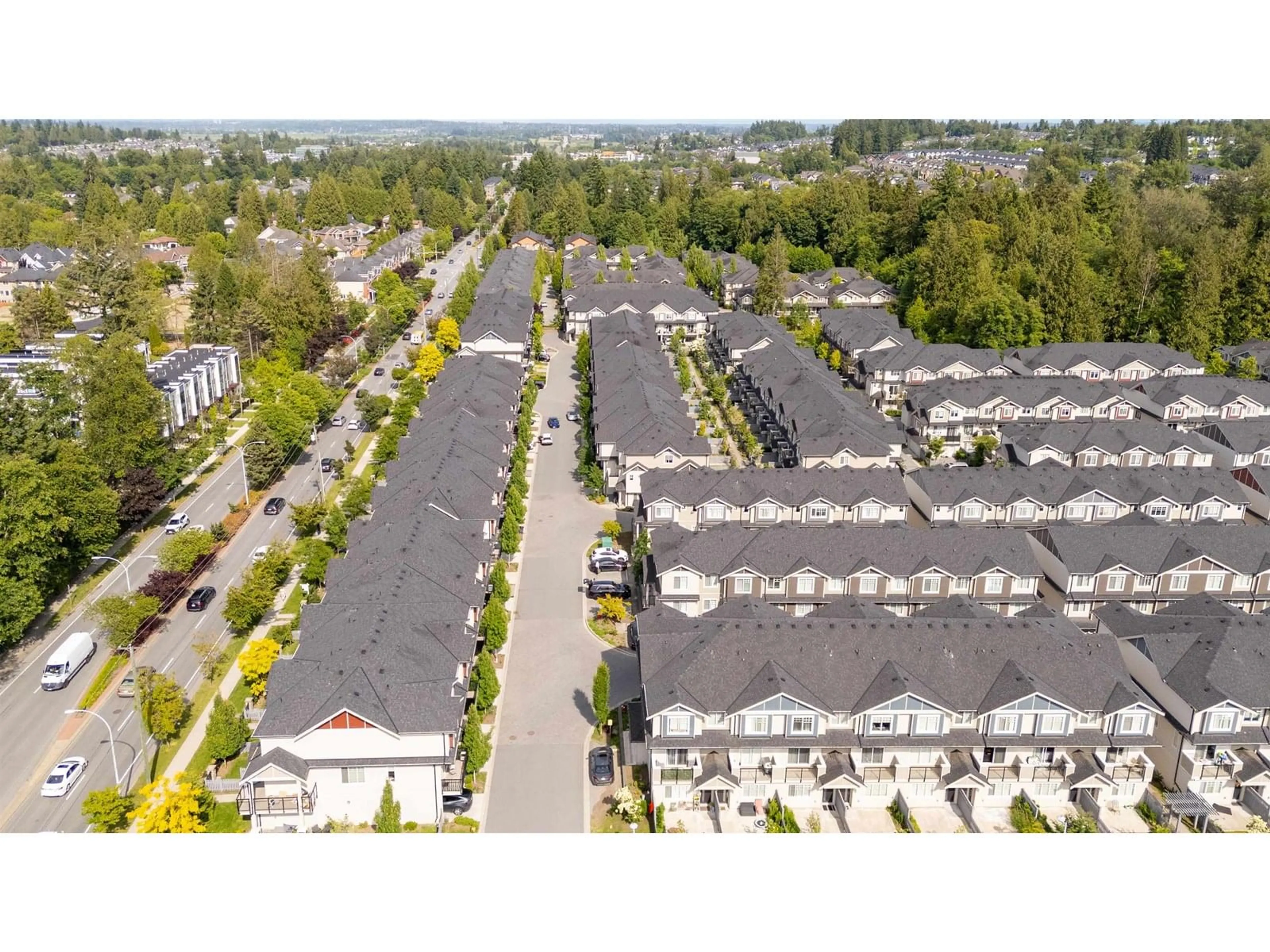 A pic from outside/outdoor area/front of a property/back of a property/a pic from drone, street for 20 - 13898 64, Surrey British Columbia V3W1L6