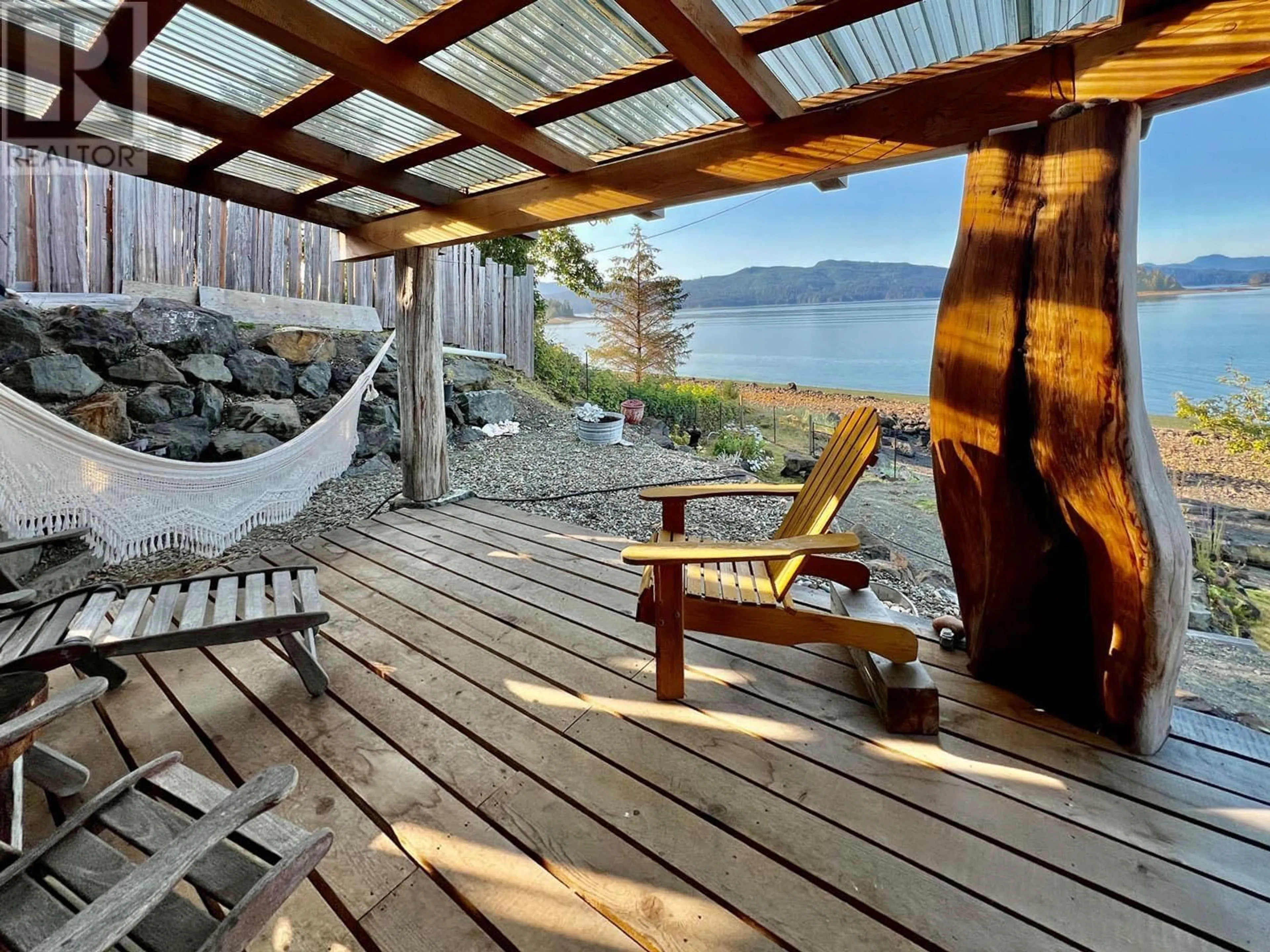 Patio, water/lake/river/ocean view for 3506 OCEANVIEW DRIVE, Daajing Giids City British Columbia V0T1S0