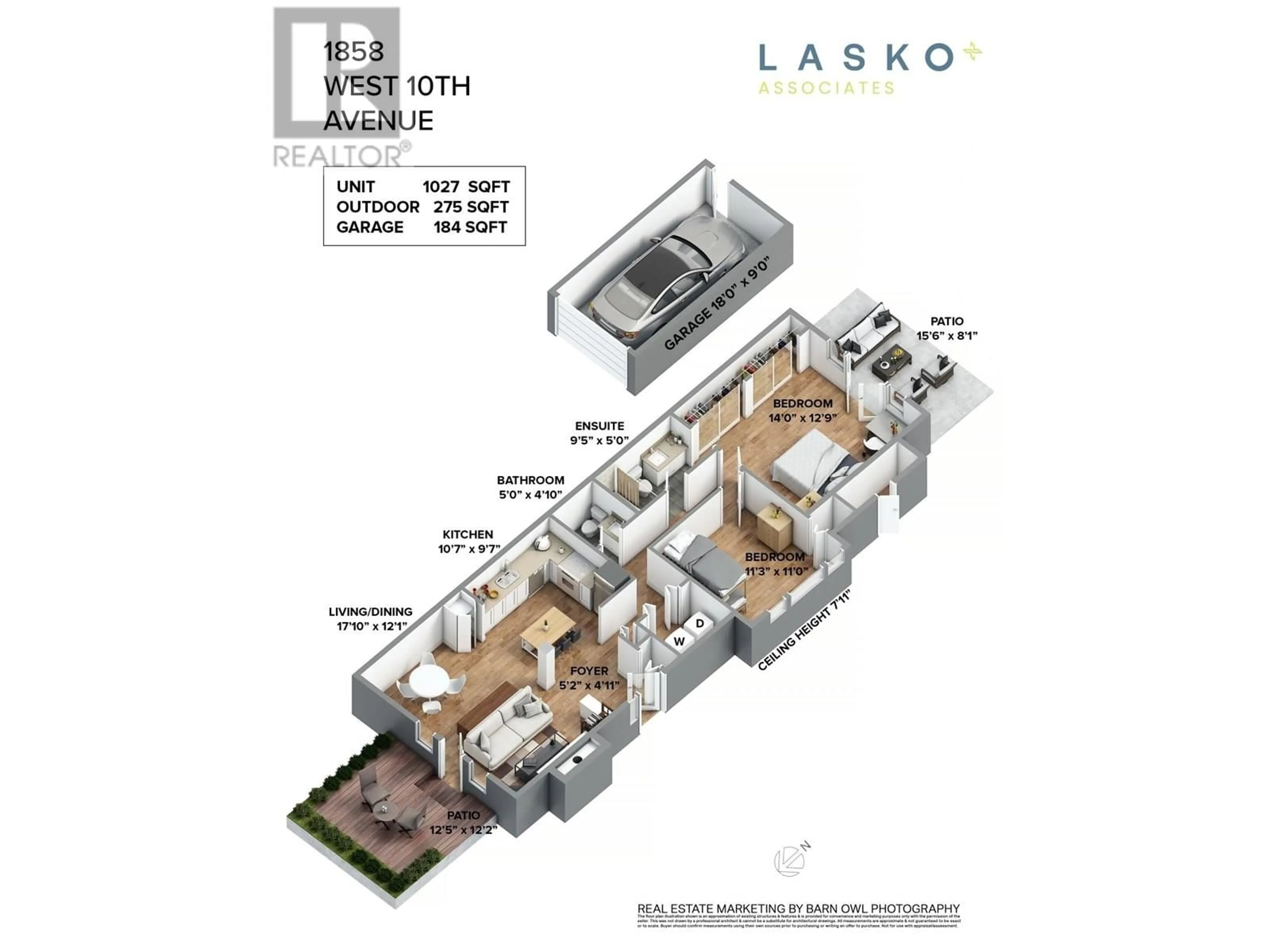 Floor plan for 1858 10TH AVENUE, Vancouver British Columbia V6J2A7
