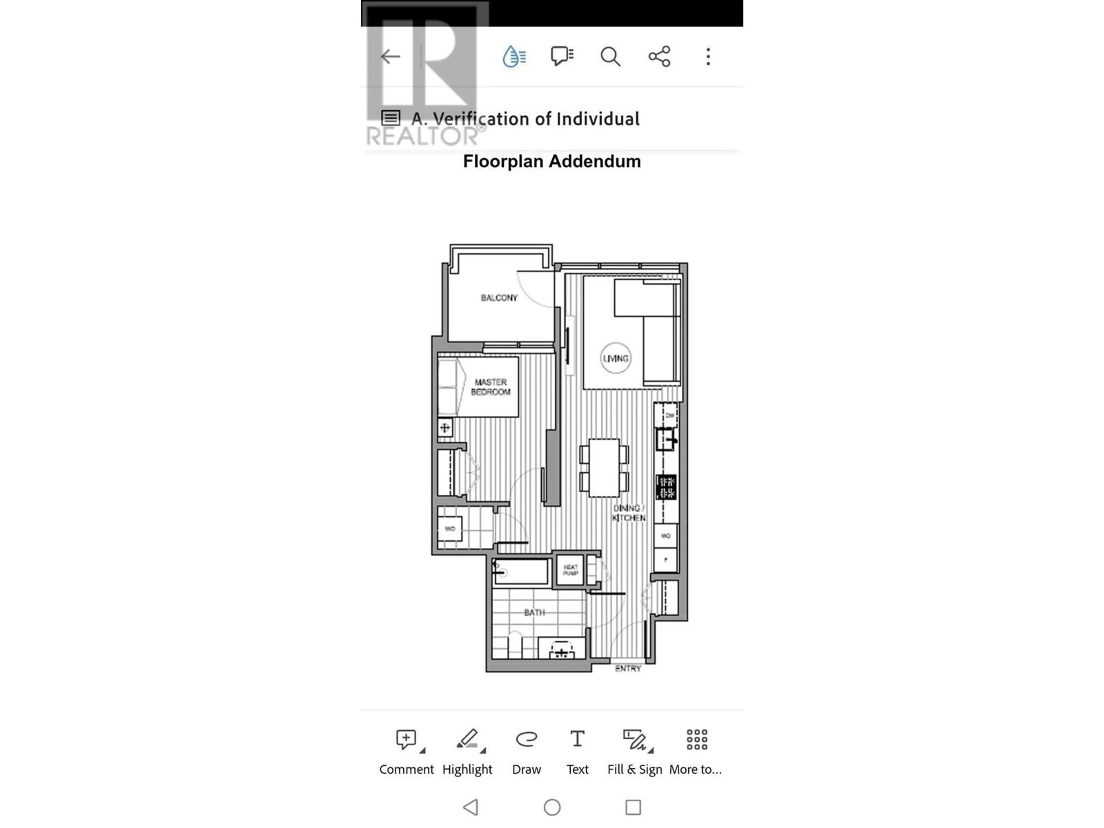 Floor plan for 905 - 6833 PEARSON WAY, Richmond British Columbia V7C0E8