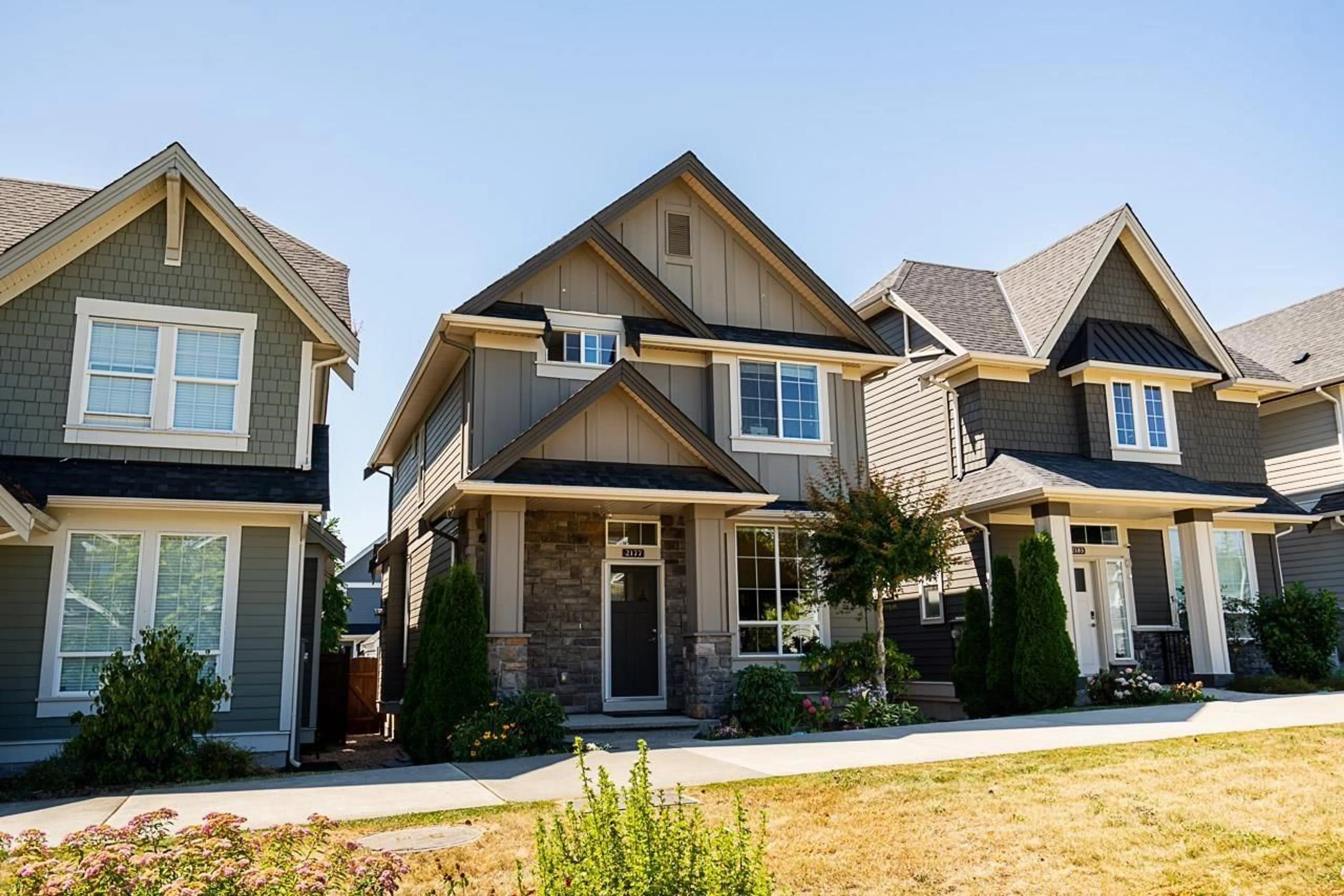 Home with brick exterior material, street for 2177 166, Surrey British Columbia V3Z0V6