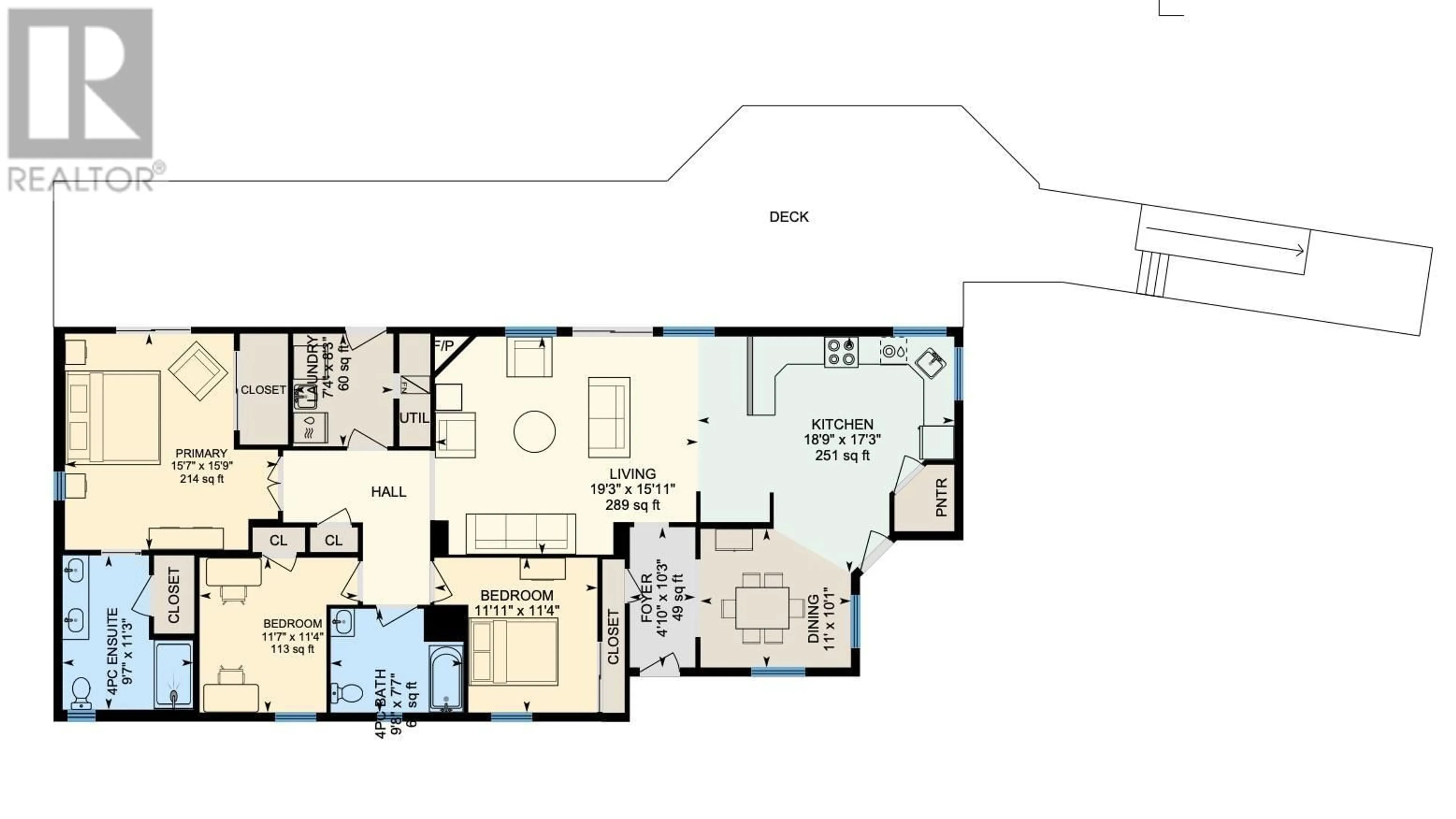 Floor plan for 4574 CAVERLY ROAD, Lac La Hache British Columbia V0K1T0