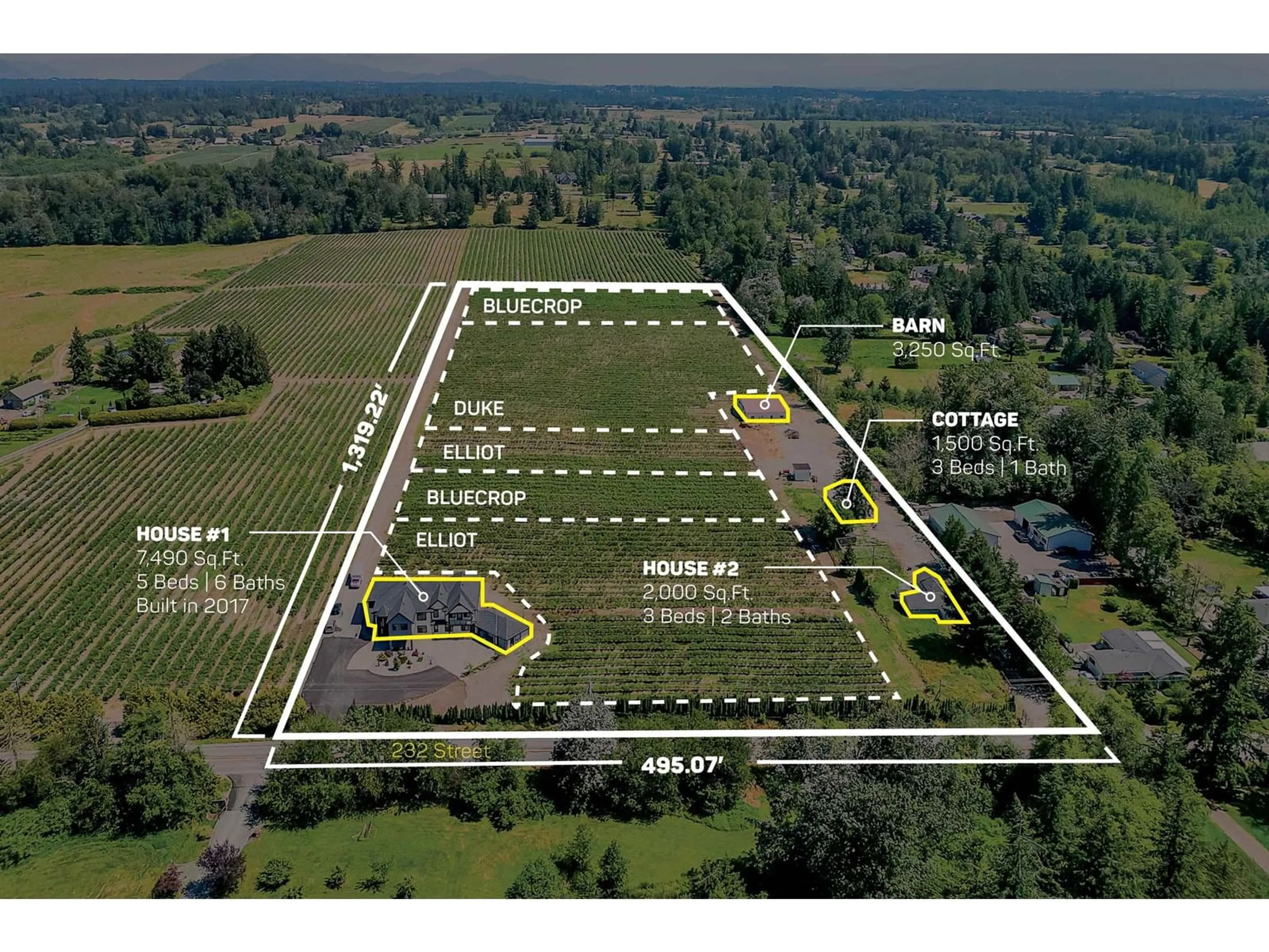 A pic from outside/outdoor area/front of a property/back of a property/a pic from drone, unknown for 2508 232, Langley British Columbia V2Z3B5