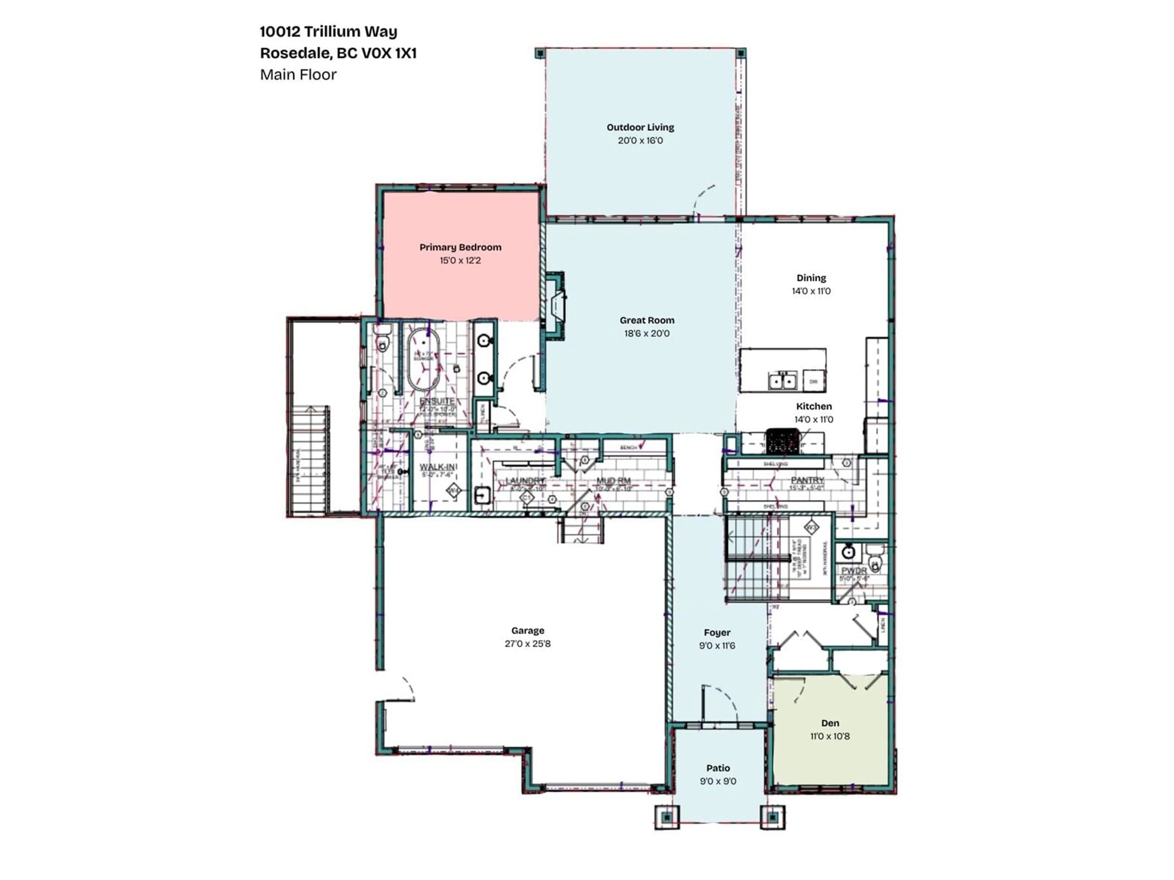 Floor plan for 10012 TRILLIUM WAY, Rosedale British Columbia V0X1X1