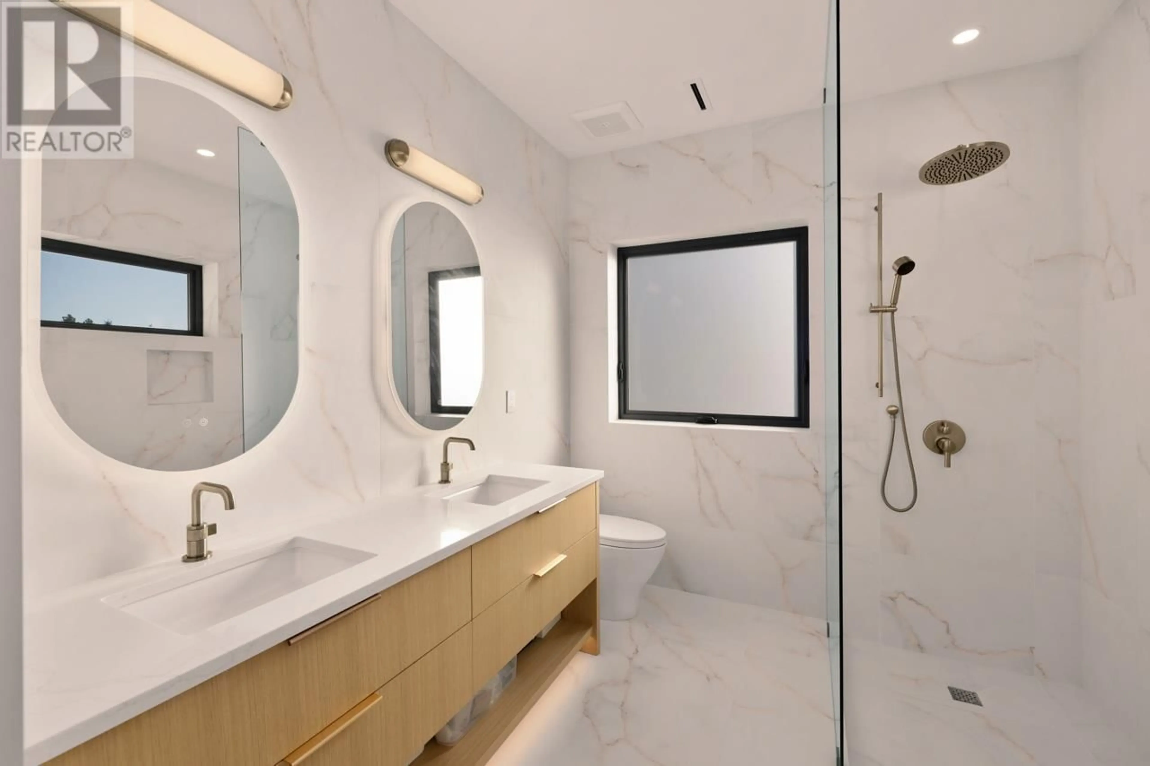 Contemporary bathroom, ceramic/tile floor for 6408 VINE STREET, Vancouver British Columbia V6M4B1