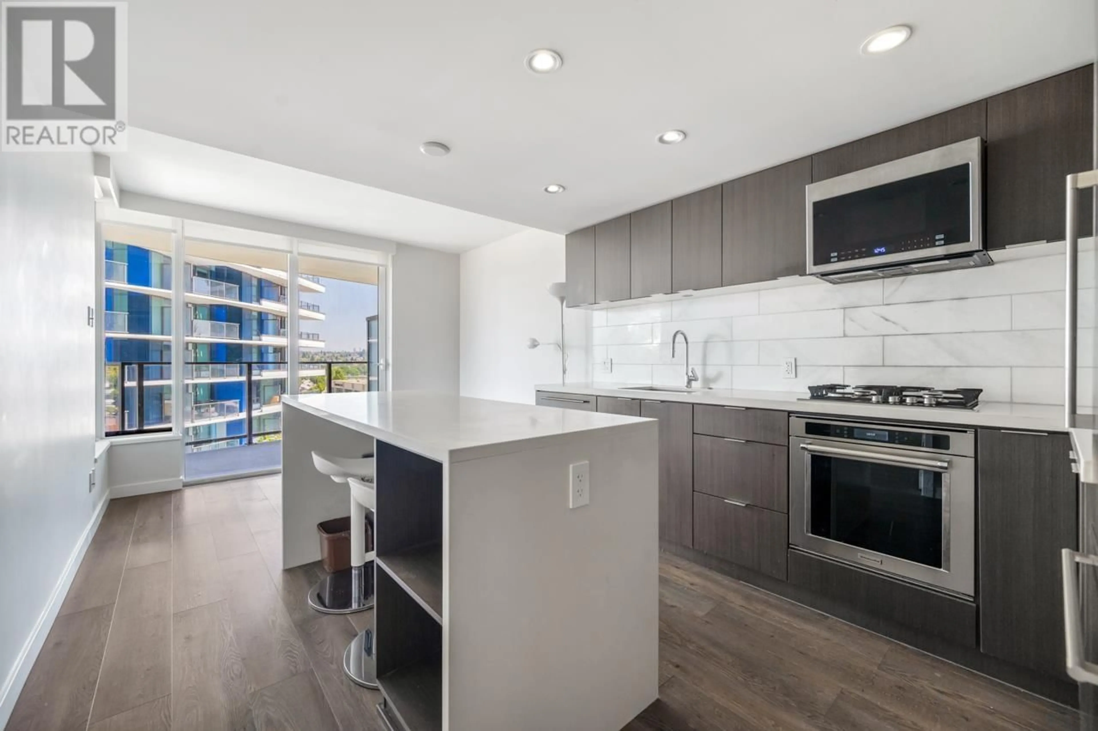 Open concept kitchen, unknown for 706 - 8238 LORD STREET, Vancouver British Columbia V6P0G7