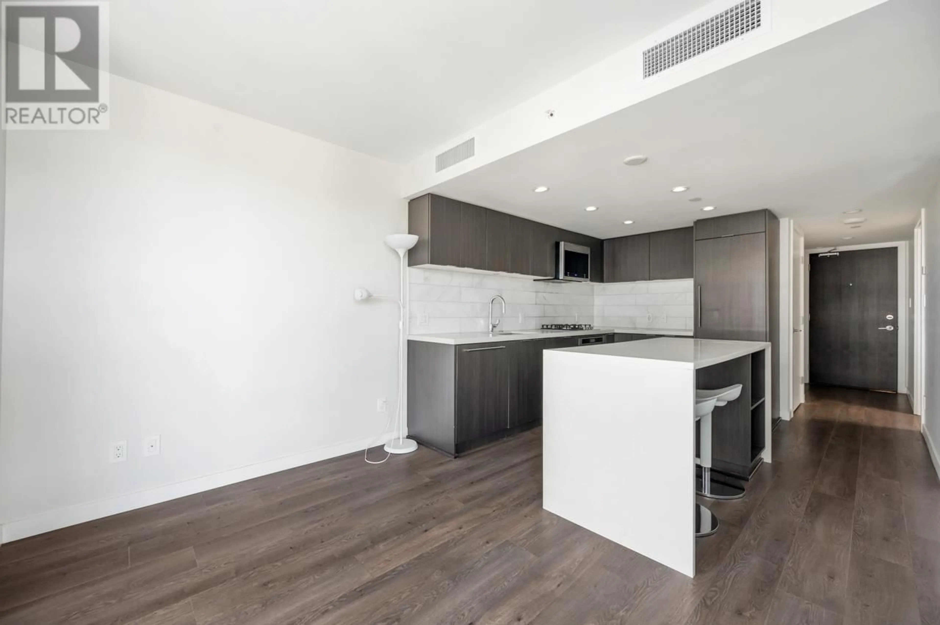 Standard kitchen, wood/laminate floor for 706 - 8238 LORD STREET, Vancouver British Columbia V6P0G7