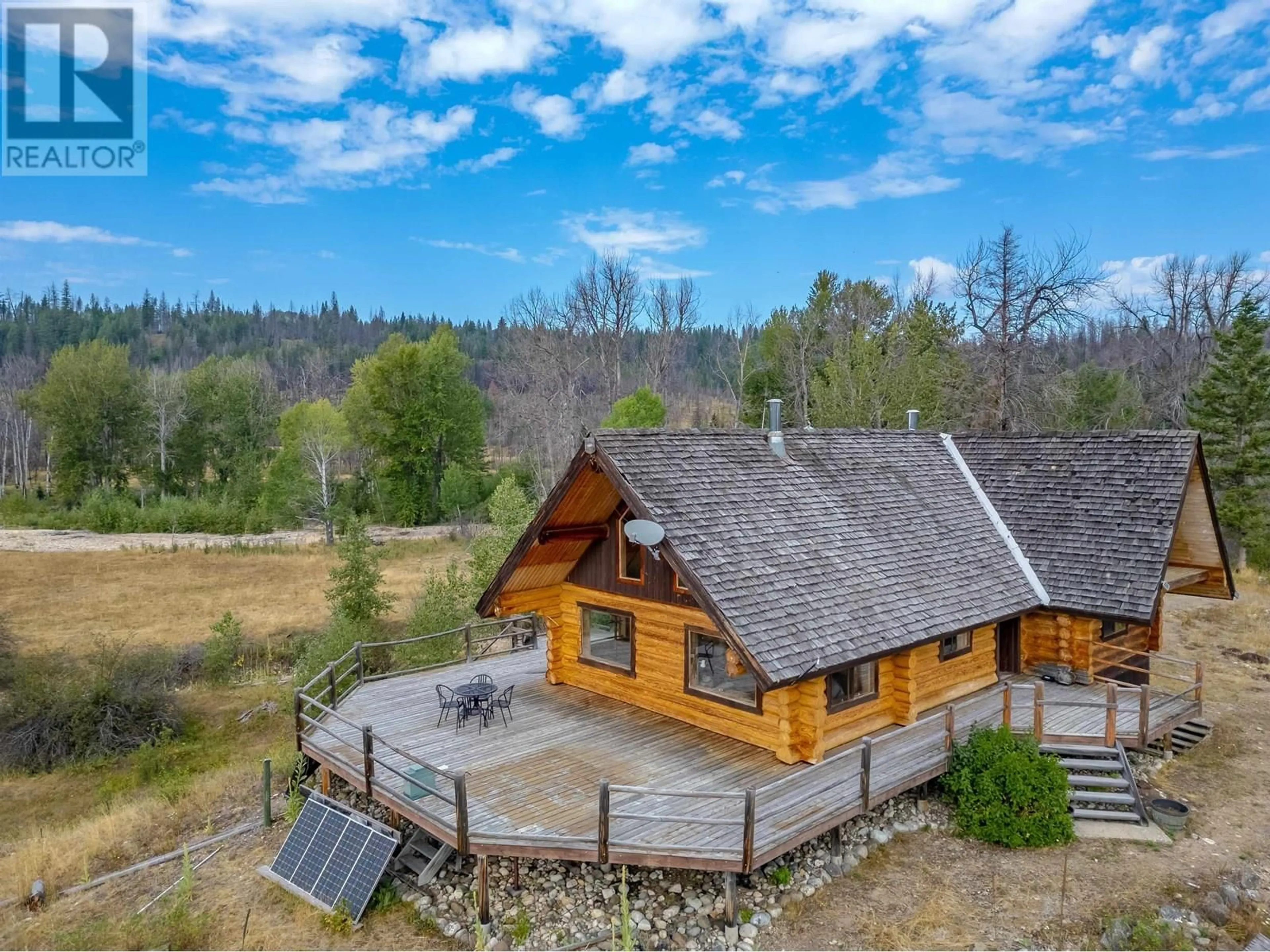 A pic from outside/outdoor area/front of a property/back of a property/a pic from drone, unknown for 7900 BONAPARTE YOUNG LAKE ROAD, 70 Mile House British Columbia V0K2K2
