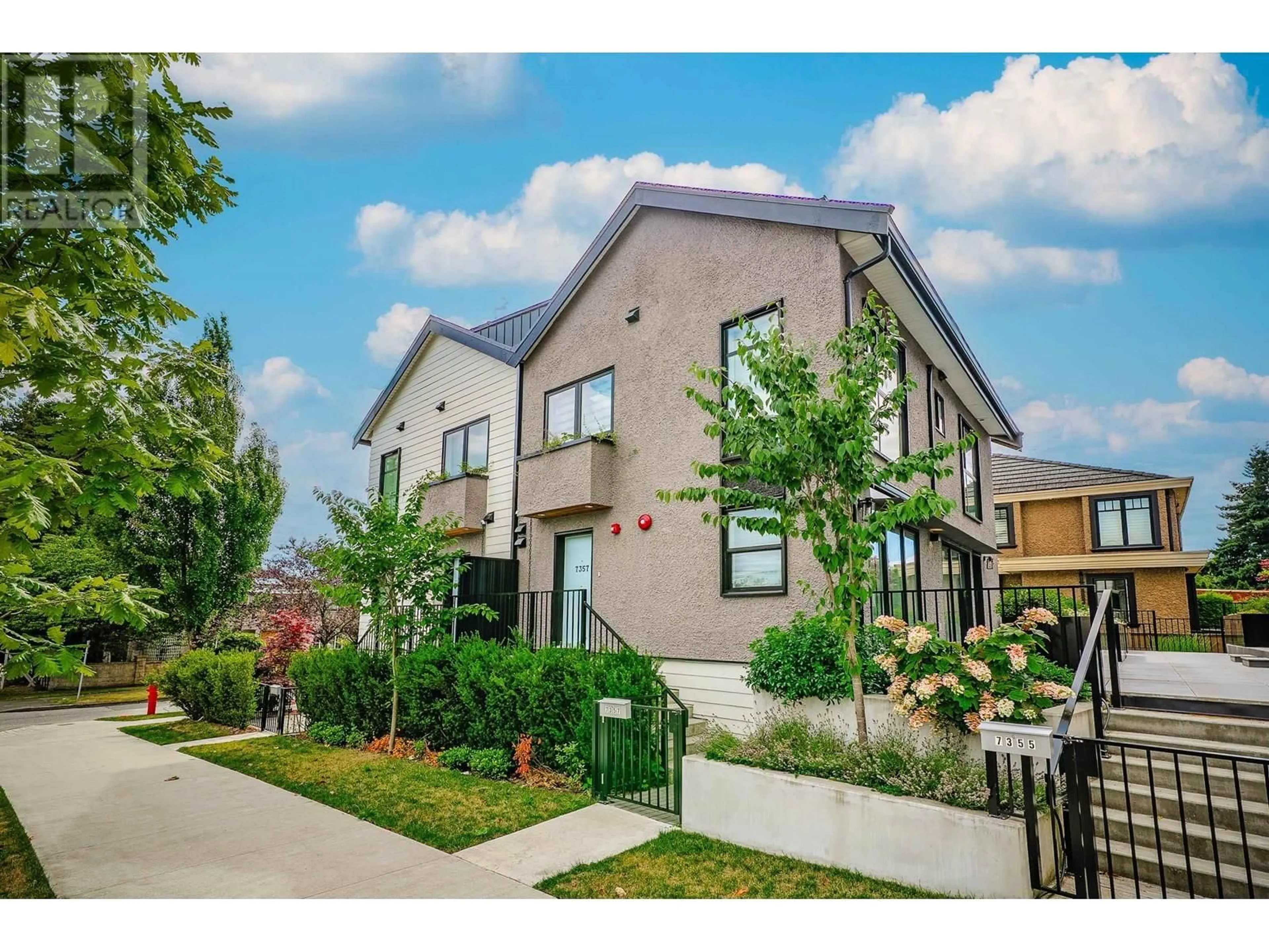 Home with brick exterior material, street for 7357 OAK STREET, Vancouver British Columbia V6P1V7