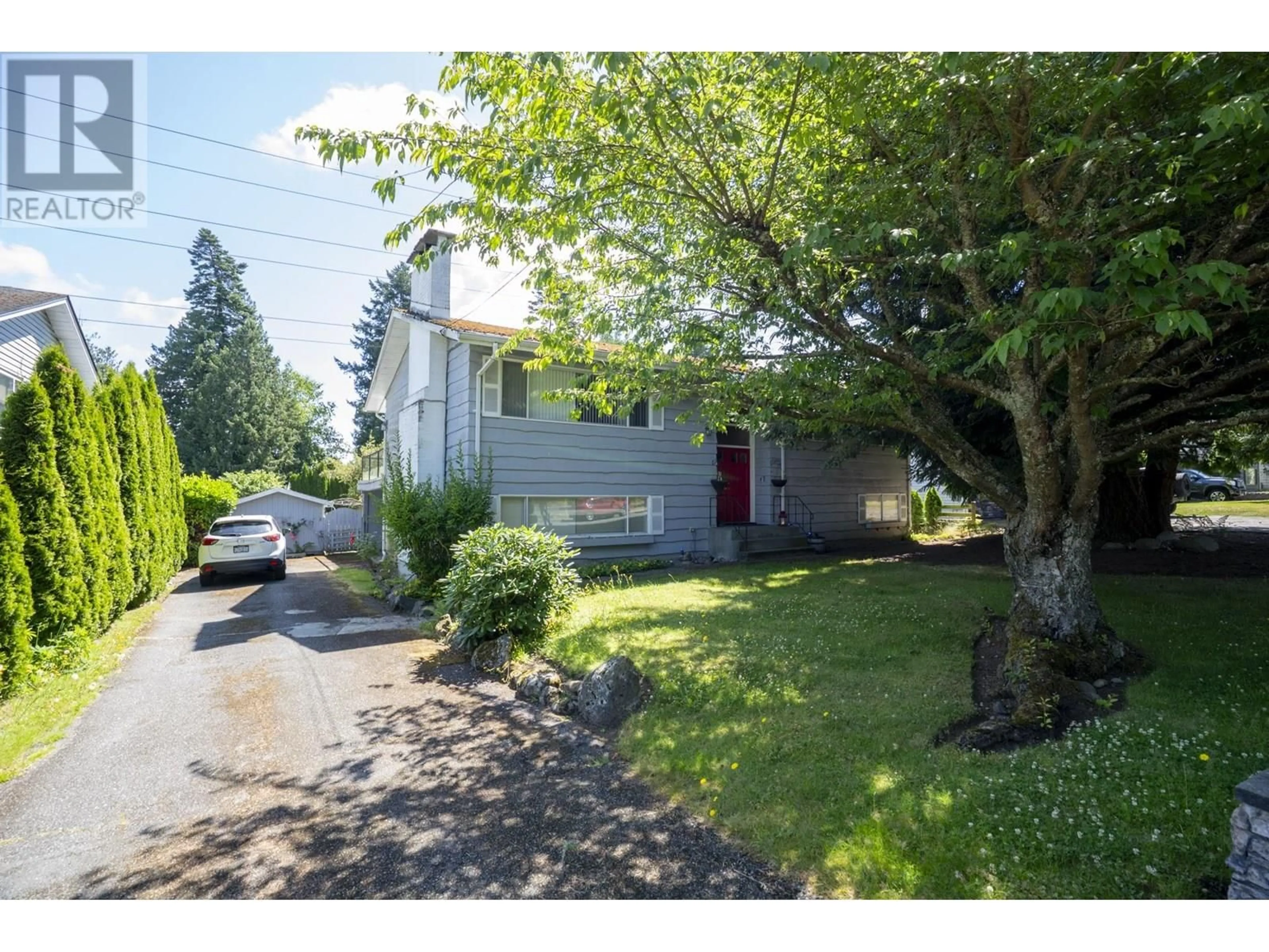 A pic from outside/outdoor area/front of a property/back of a property/a pic from drone, street for 1546 53A STREET, Delta British Columbia V4M3G2