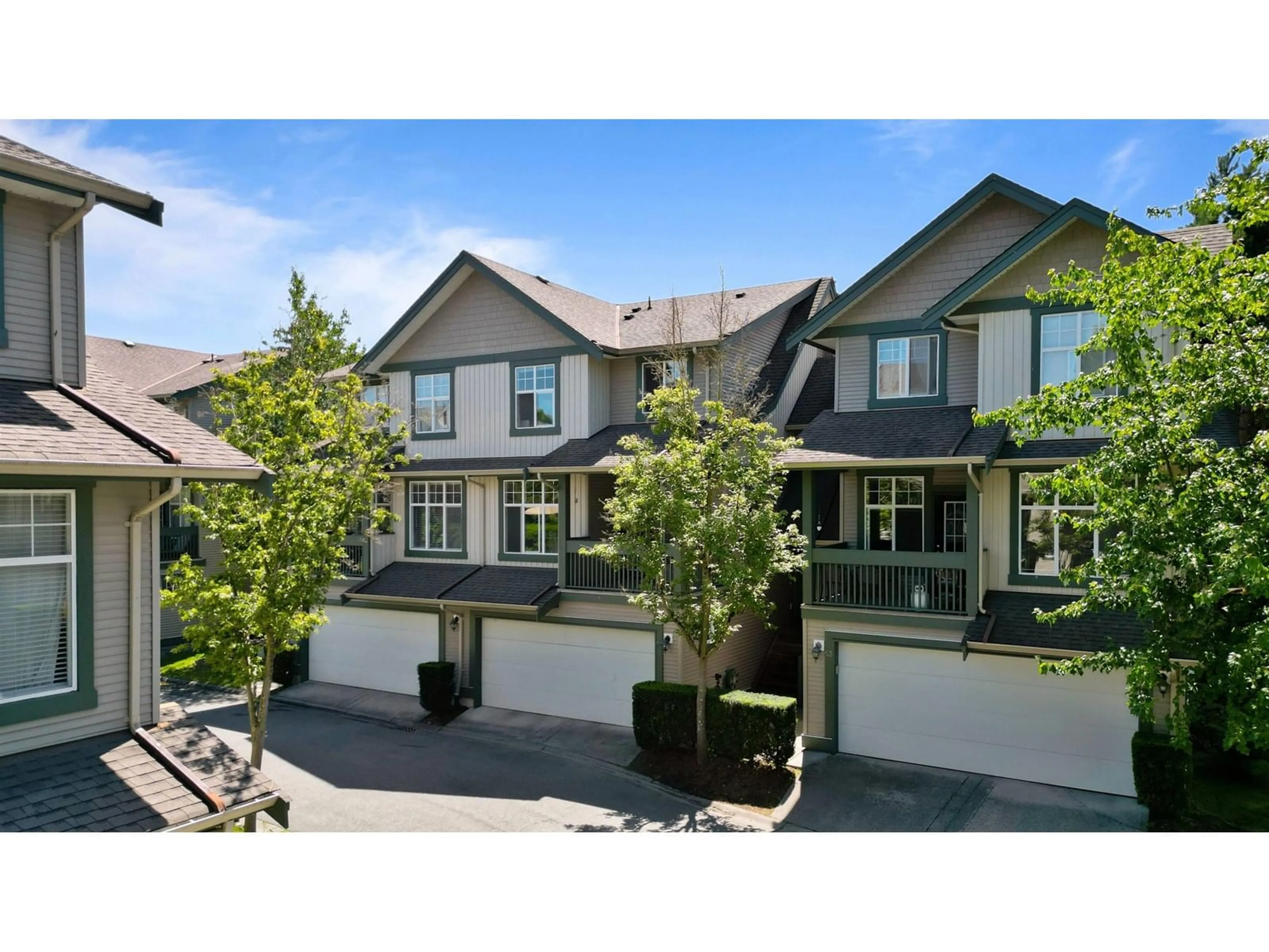 A pic from outside/outdoor area/front of a property/back of a property/a pic from drone, street for 52 - 6050 166, Surrey British Columbia V3S0X2