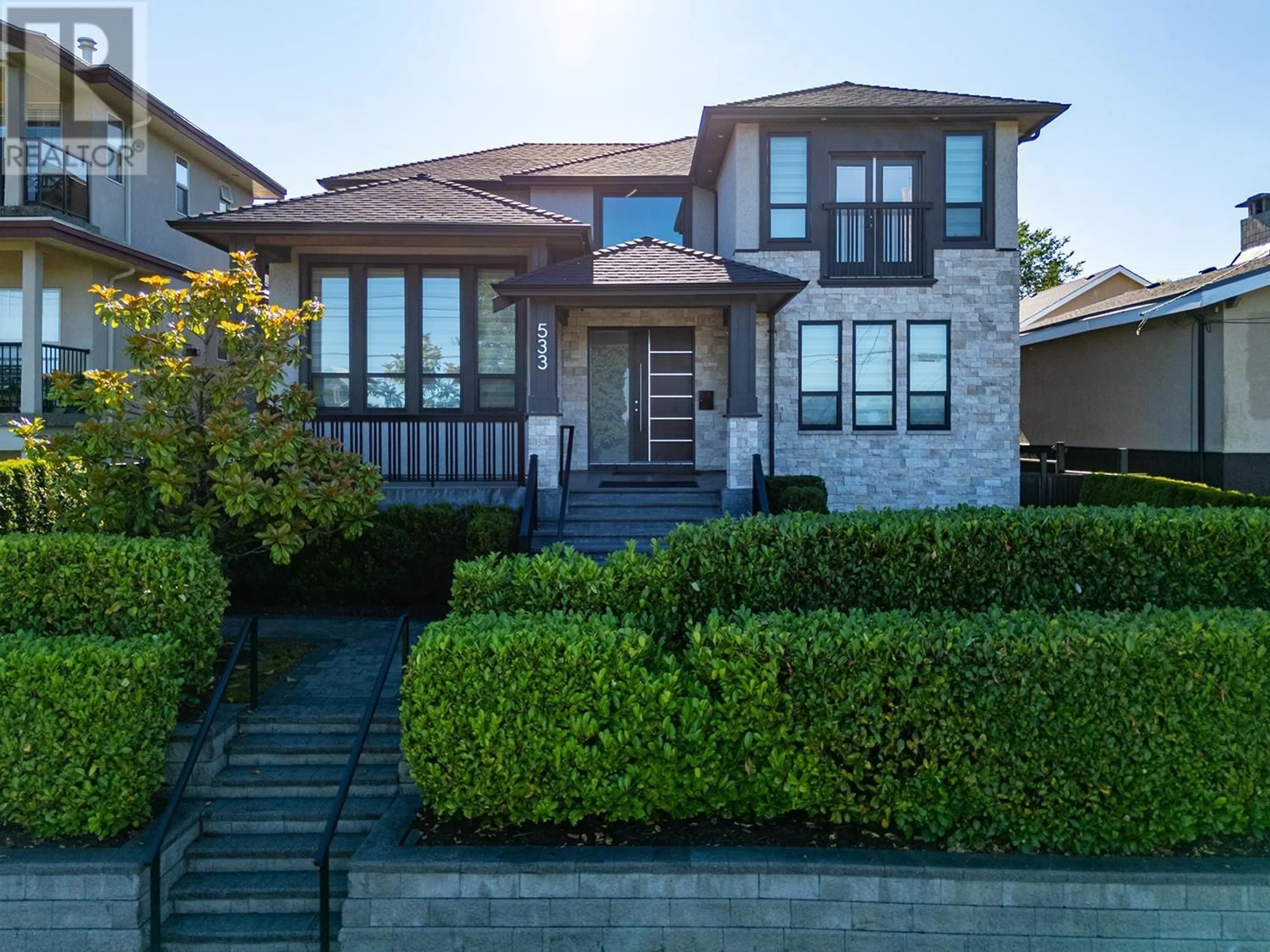 Home with brick exterior material, street for 533 AMESS STREET, New Westminster British Columbia V3L4A8