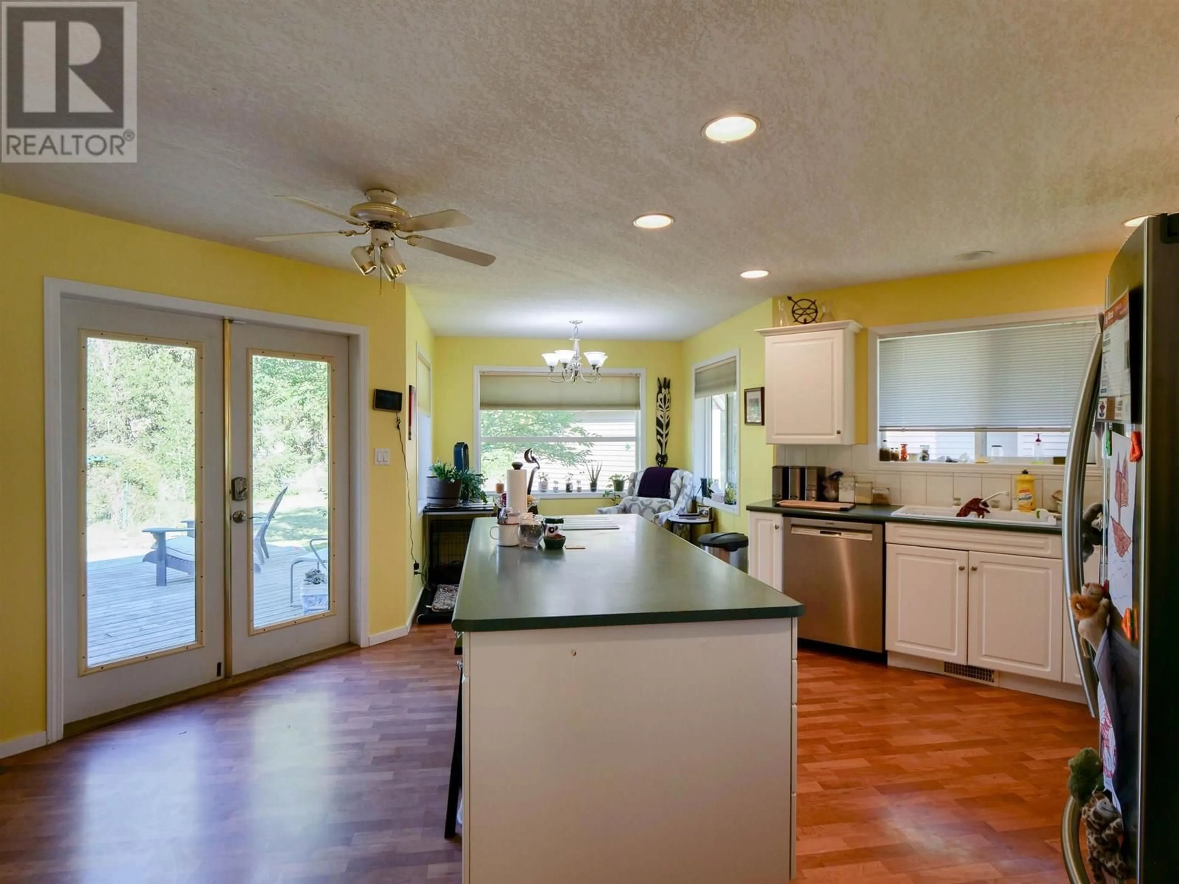 Open concept kitchen, ceramic/tile floor for 102 - 1702 DYKE ROAD, Quesnel British Columbia V2J6A4