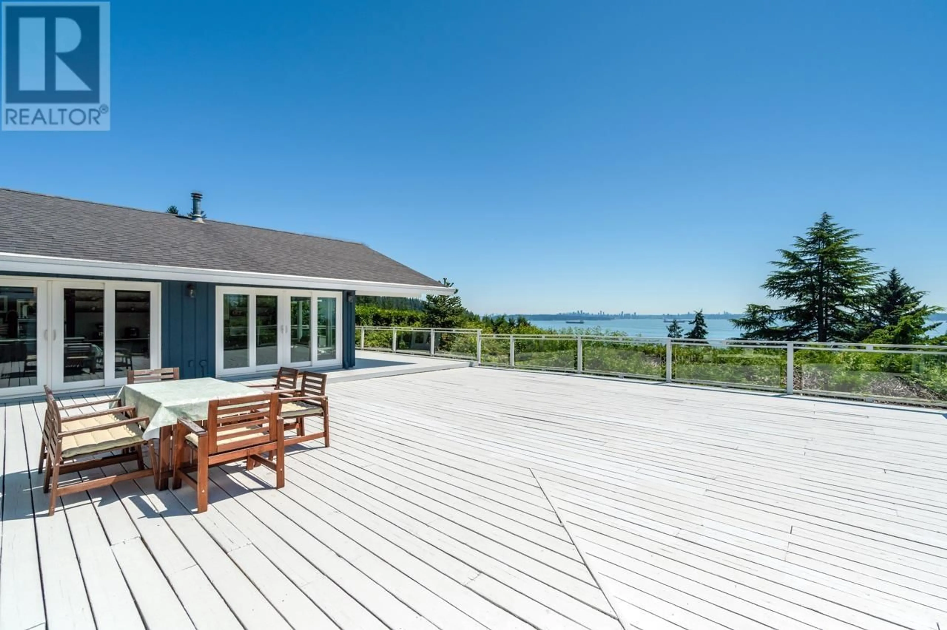 Patio, water/lake/river/ocean view for 4111 BURKEHILL ROAD, West Vancouver British Columbia V7V3L9