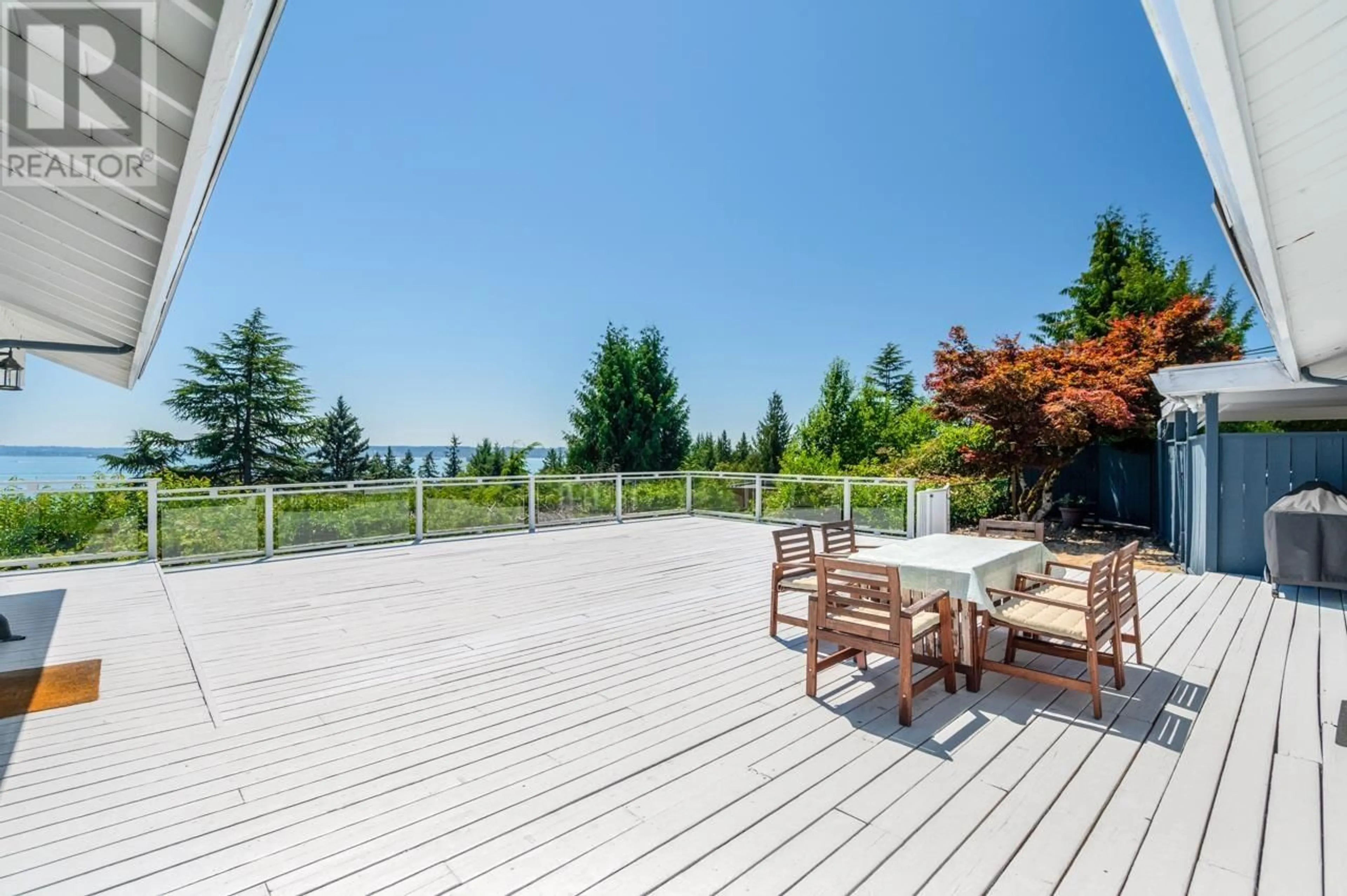 Patio, water/lake/river/ocean view for 4111 BURKEHILL ROAD, West Vancouver British Columbia V7V3L9
