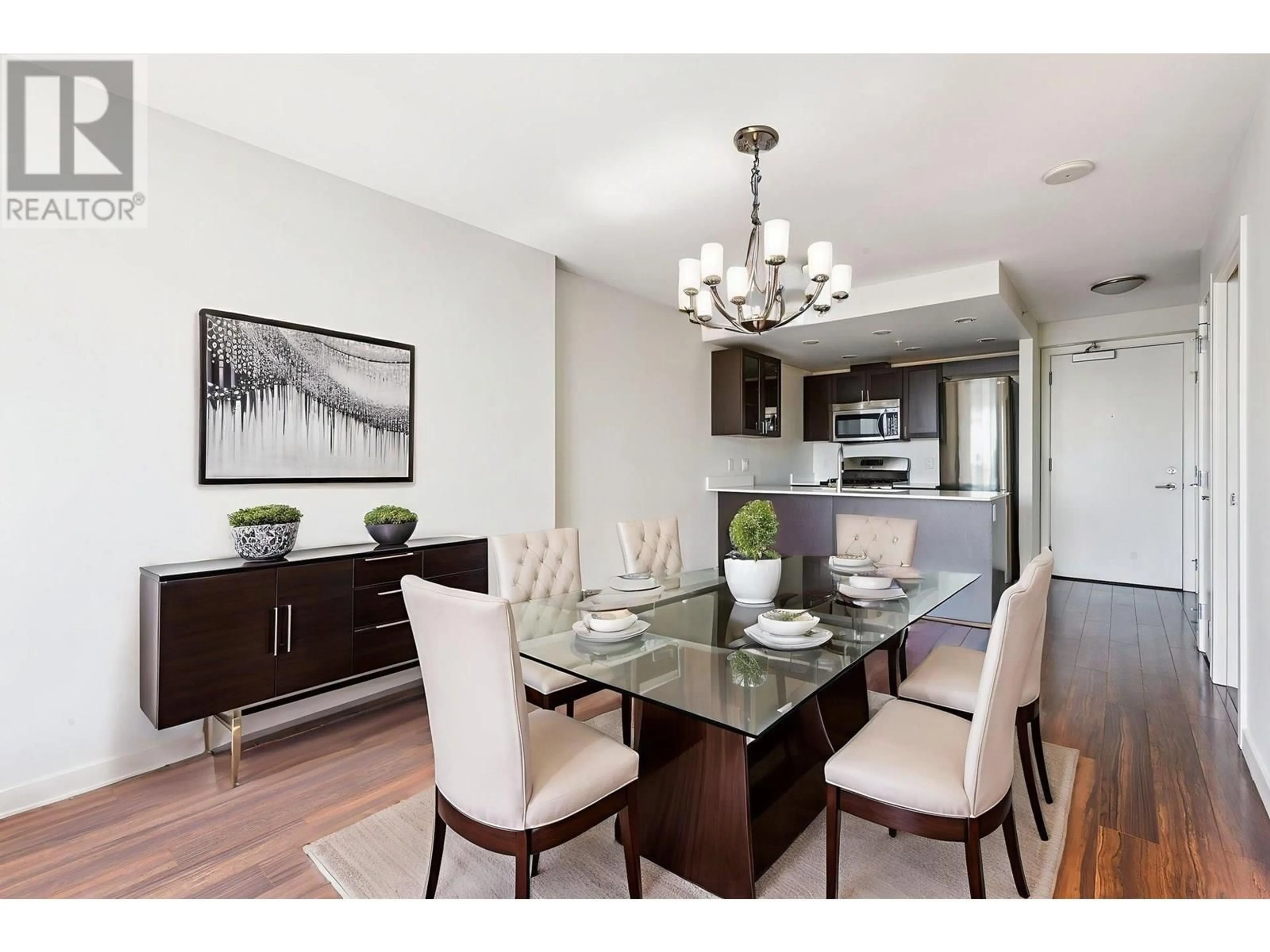 Dining room, wood/laminate floor for 1205 - 4815 ELDORADO MEWS, Vancouver British Columbia V5R0B2