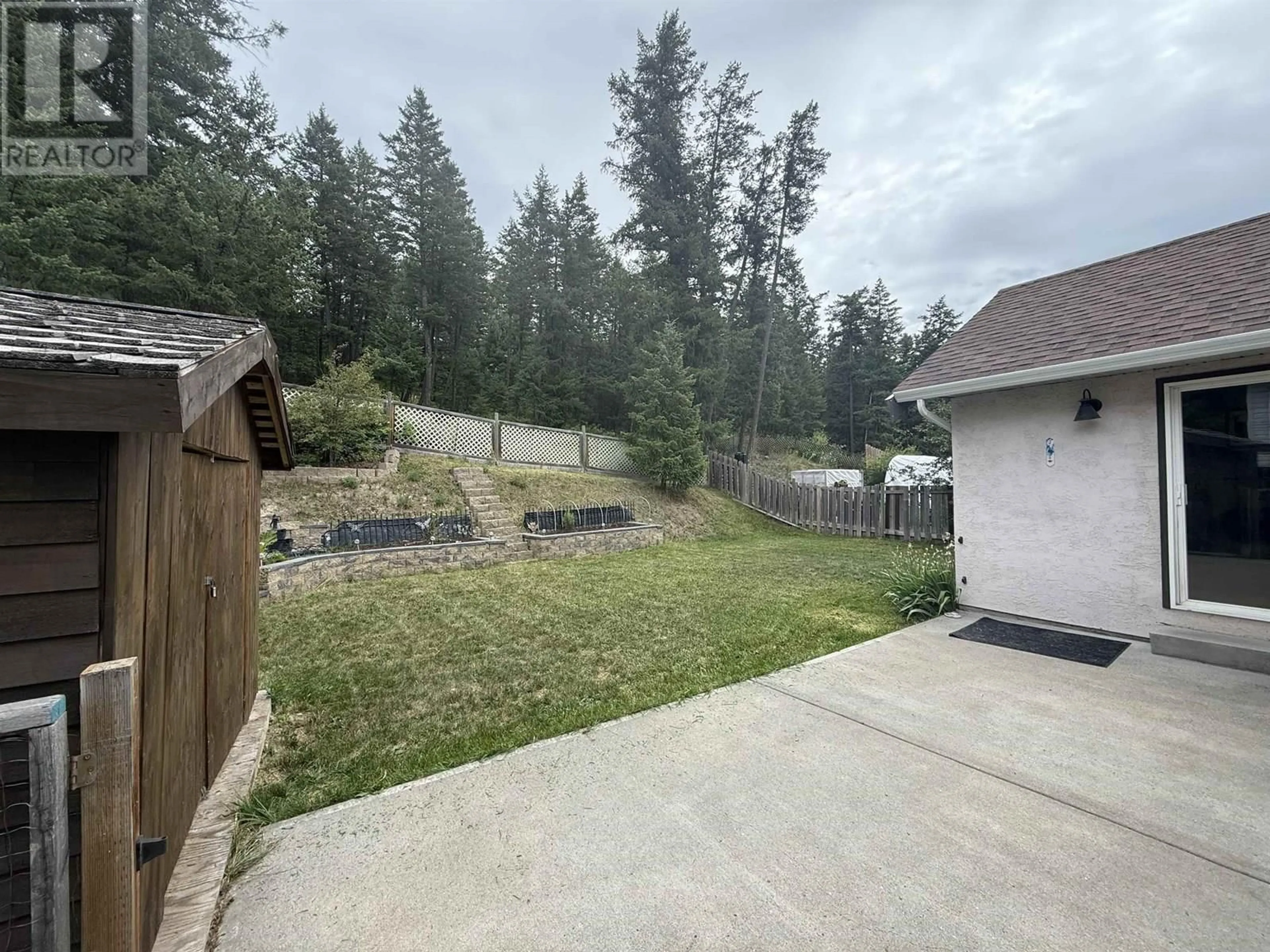 A pic from outside/outdoor area/front of a property/back of a property/a pic from drone, unknown for 1212 MIDNIGHT DRIVE, Williams Lake British Columbia V2G5K7