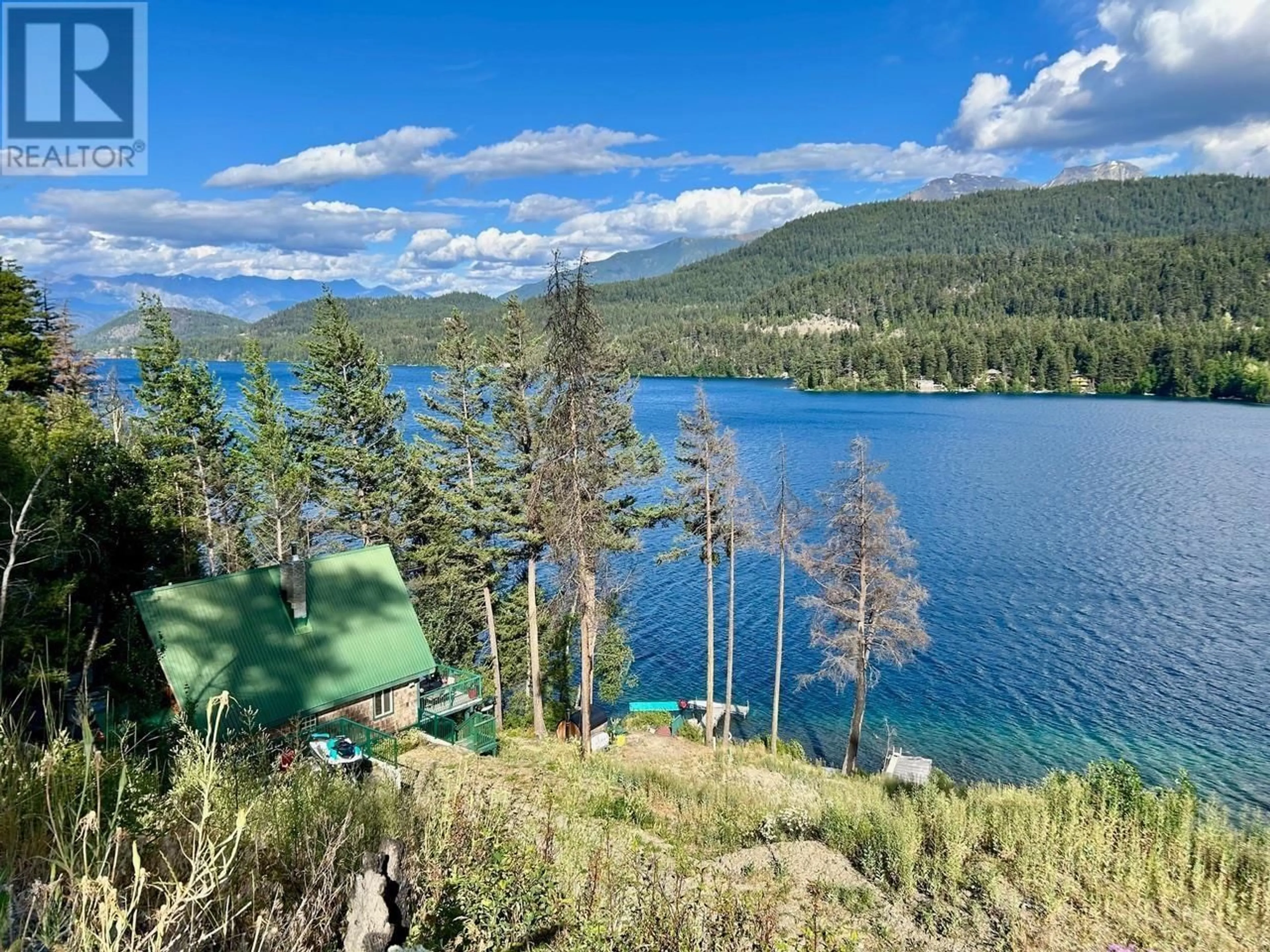 A pic from outside/outdoor area/front of a property/back of a property/a pic from drone, water/lake/river/ocean view for 9348 GUN LAKE ROAD, Pemberton British Columbia V0K1P0
