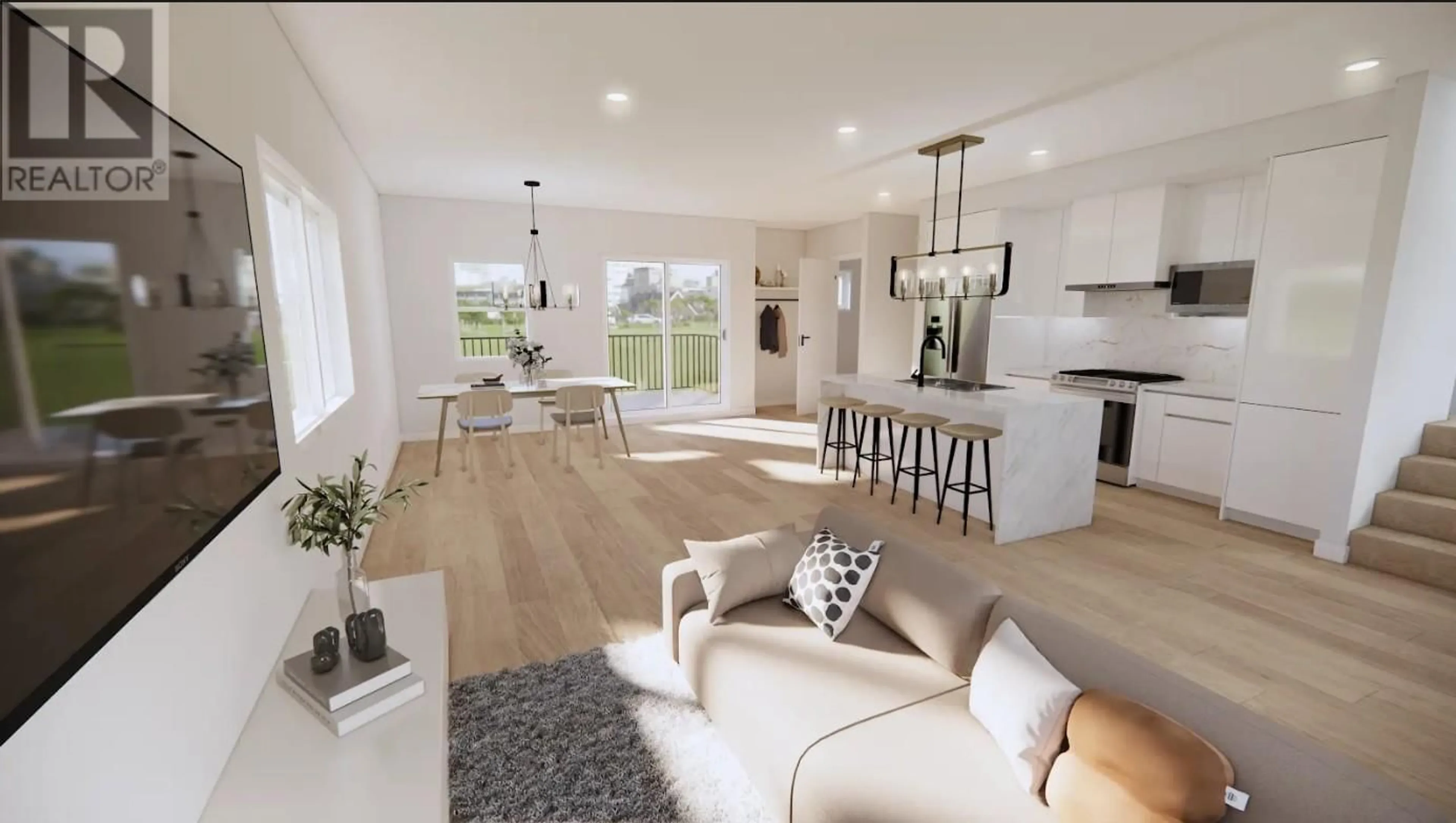 Living room with furniture, unknown for 7 - 12168 FLETCHER STREET, Maple Ridge British Columbia V2X6K9