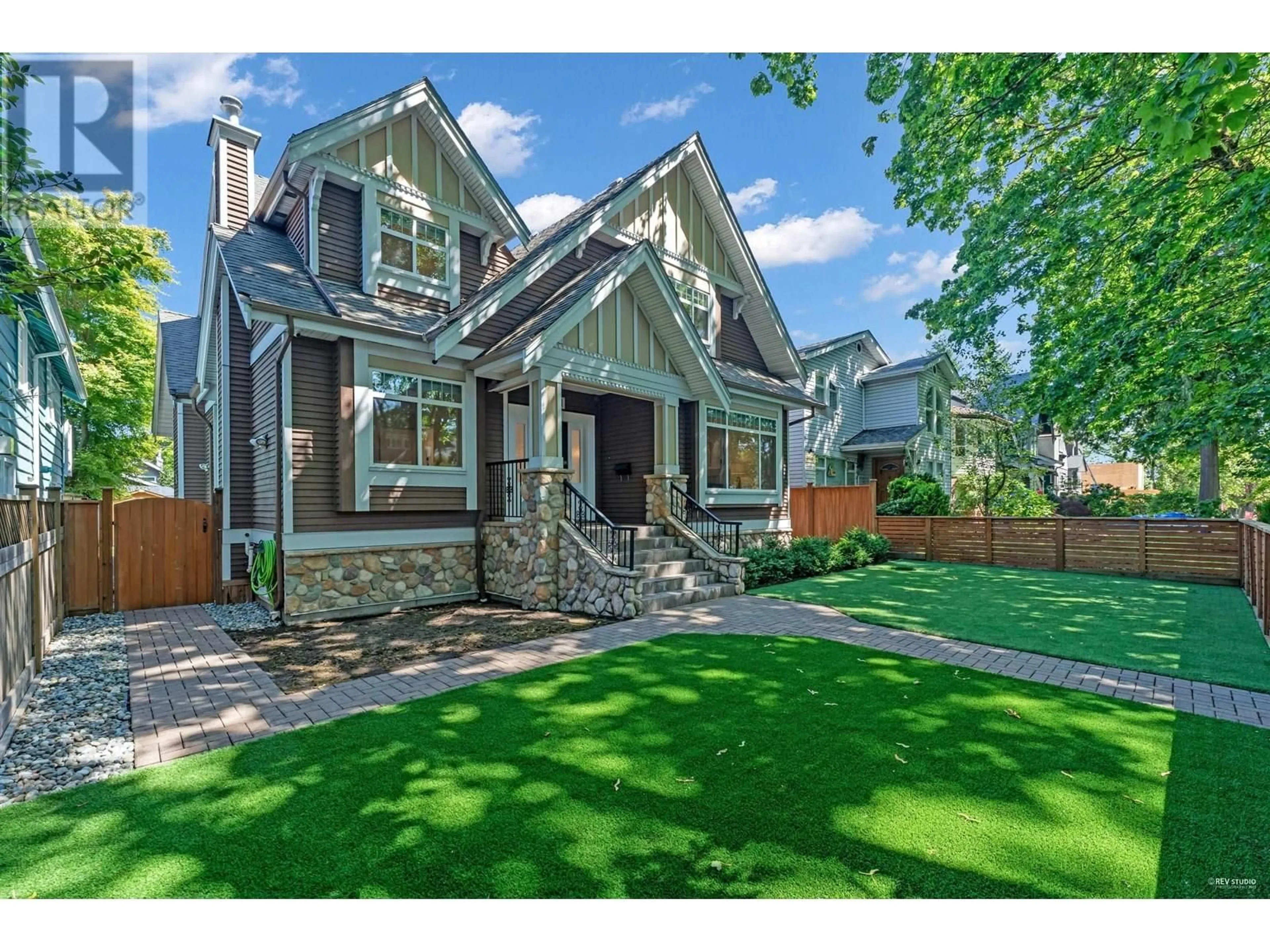 Home with brick exterior material, street for 3941 W 19TH AVENUE, Vancouver British Columbia V6S1C9