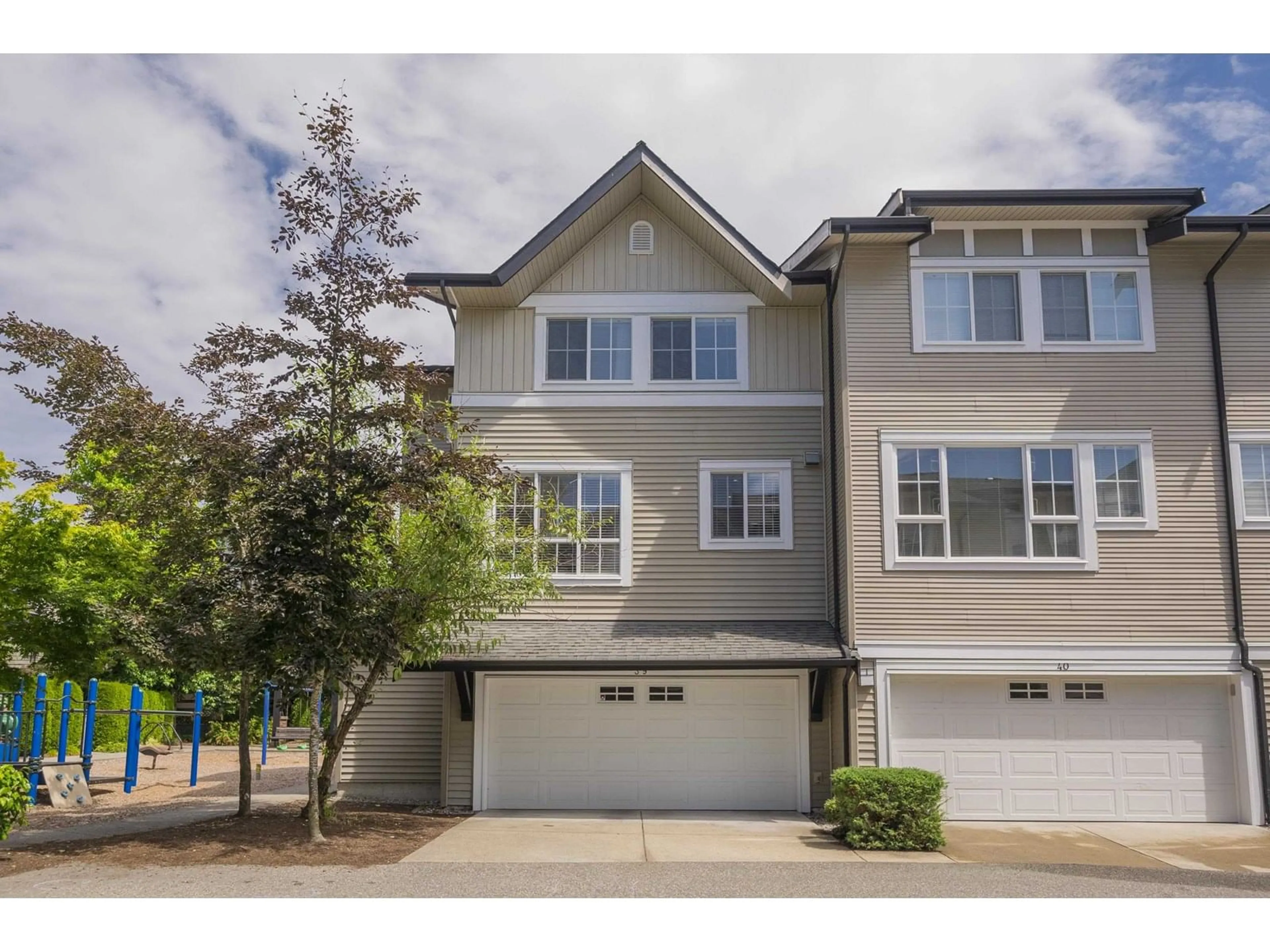 Home with vinyl exterior material, street for 39 - 2450 161A, Surrey British Columbia V3Z8K4