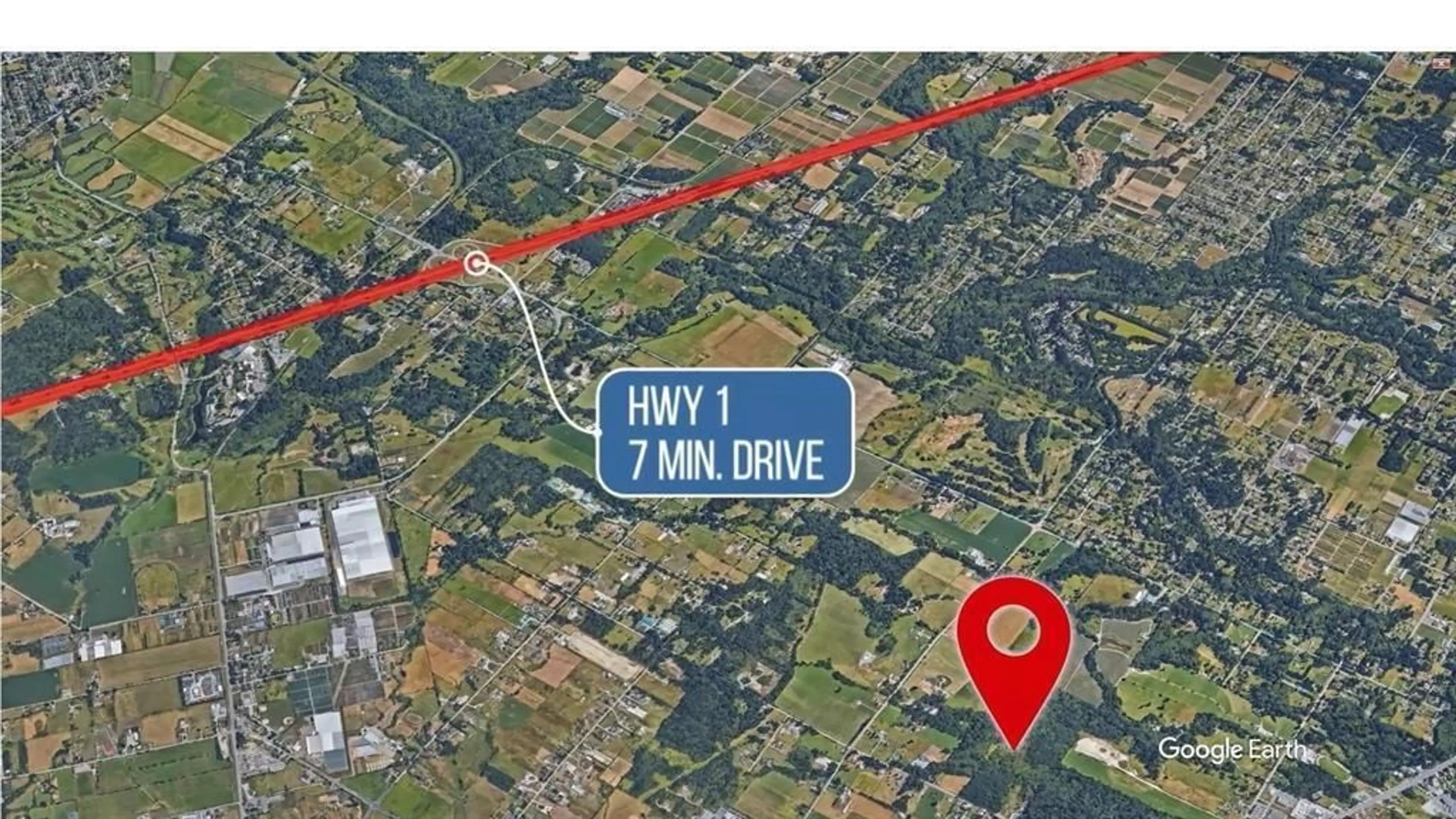 Picture of a map for 5208 224, Langley British Columbia V2Y2M2