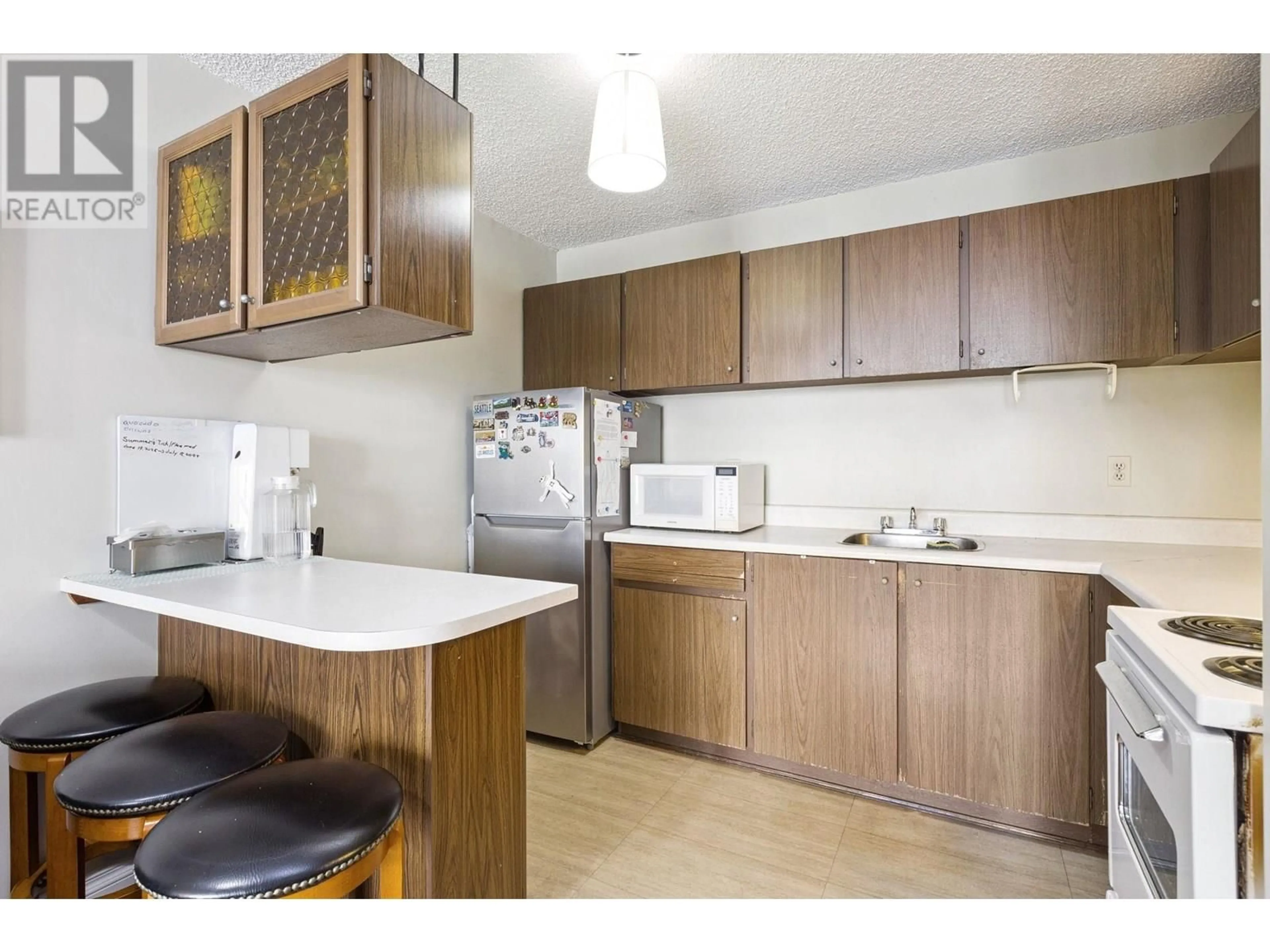 Standard kitchen, wood/laminate floor for 405 - 145 ST. GEORGES AVENUE, North Vancouver British Columbia V7L3G8