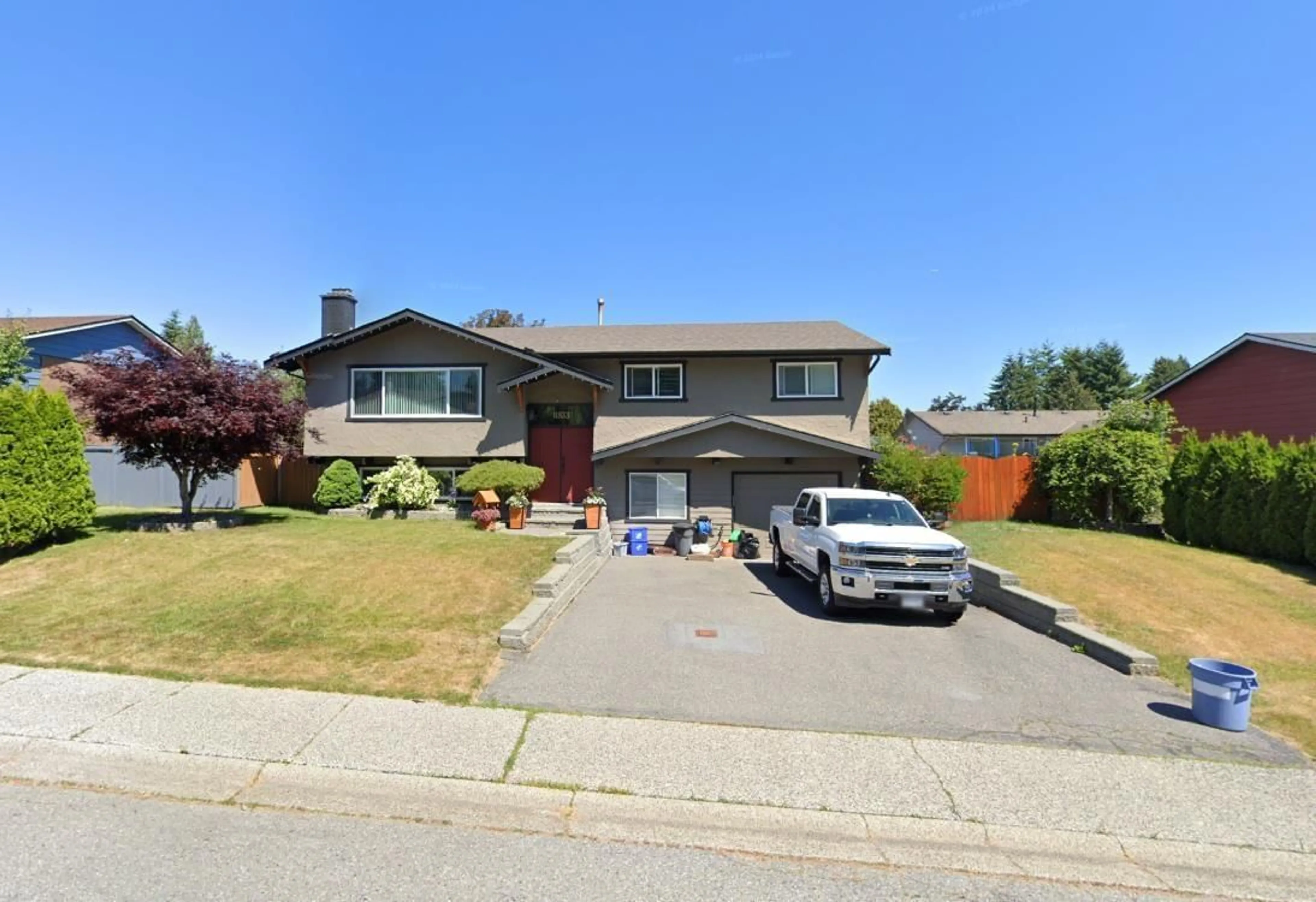 Home with vinyl exterior material, street for 11833 COWLEY SOUTH, Delta British Columbia V4E1W3