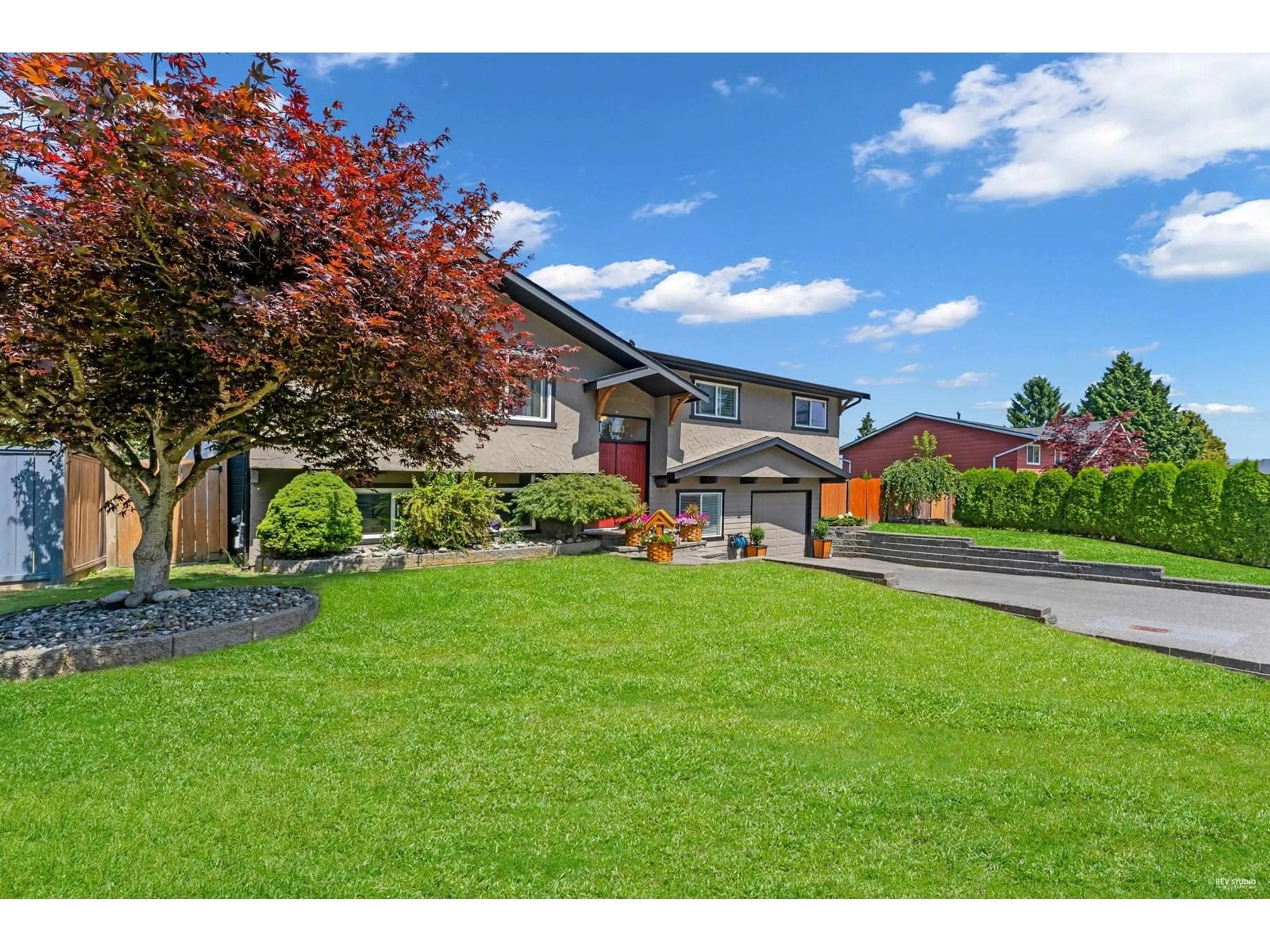 A pic from outside/outdoor area/front of a property/back of a property/a pic from drone, street for 11833 COWLEY SOUTH, Delta British Columbia V4E1W3