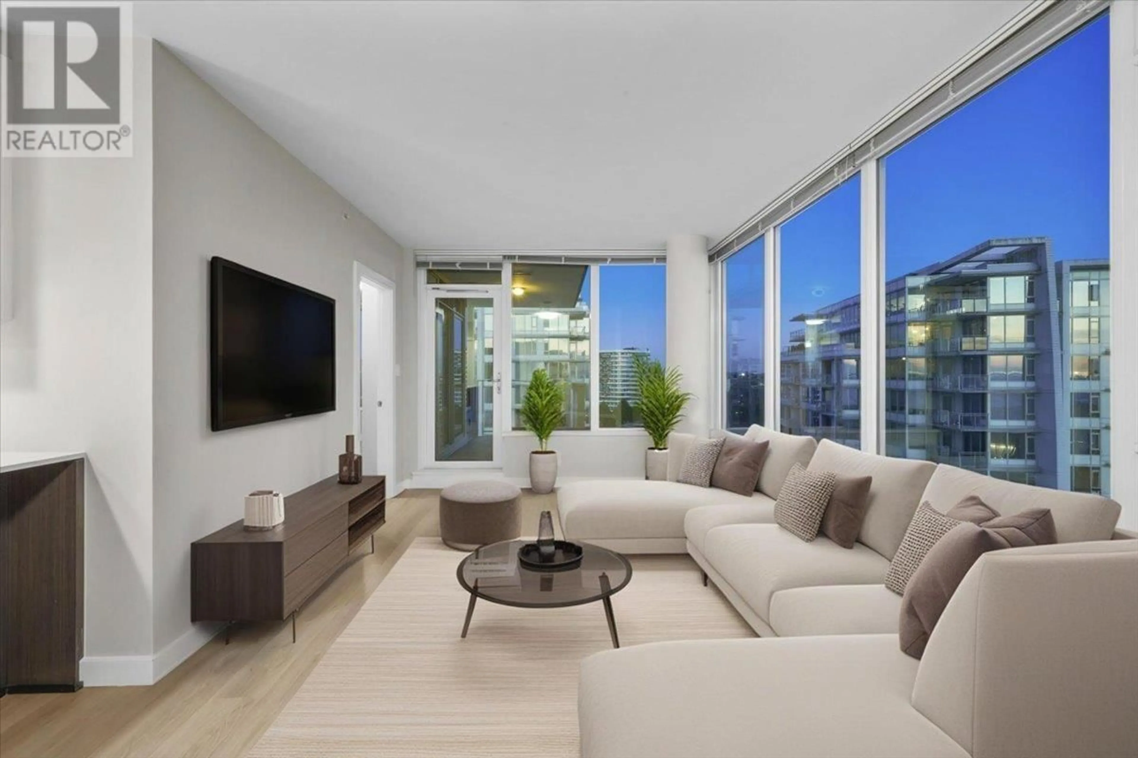 Living room with furniture, unknown for 1106 - 6200 RIVER ROAD, Richmond British Columbia V7C0B1