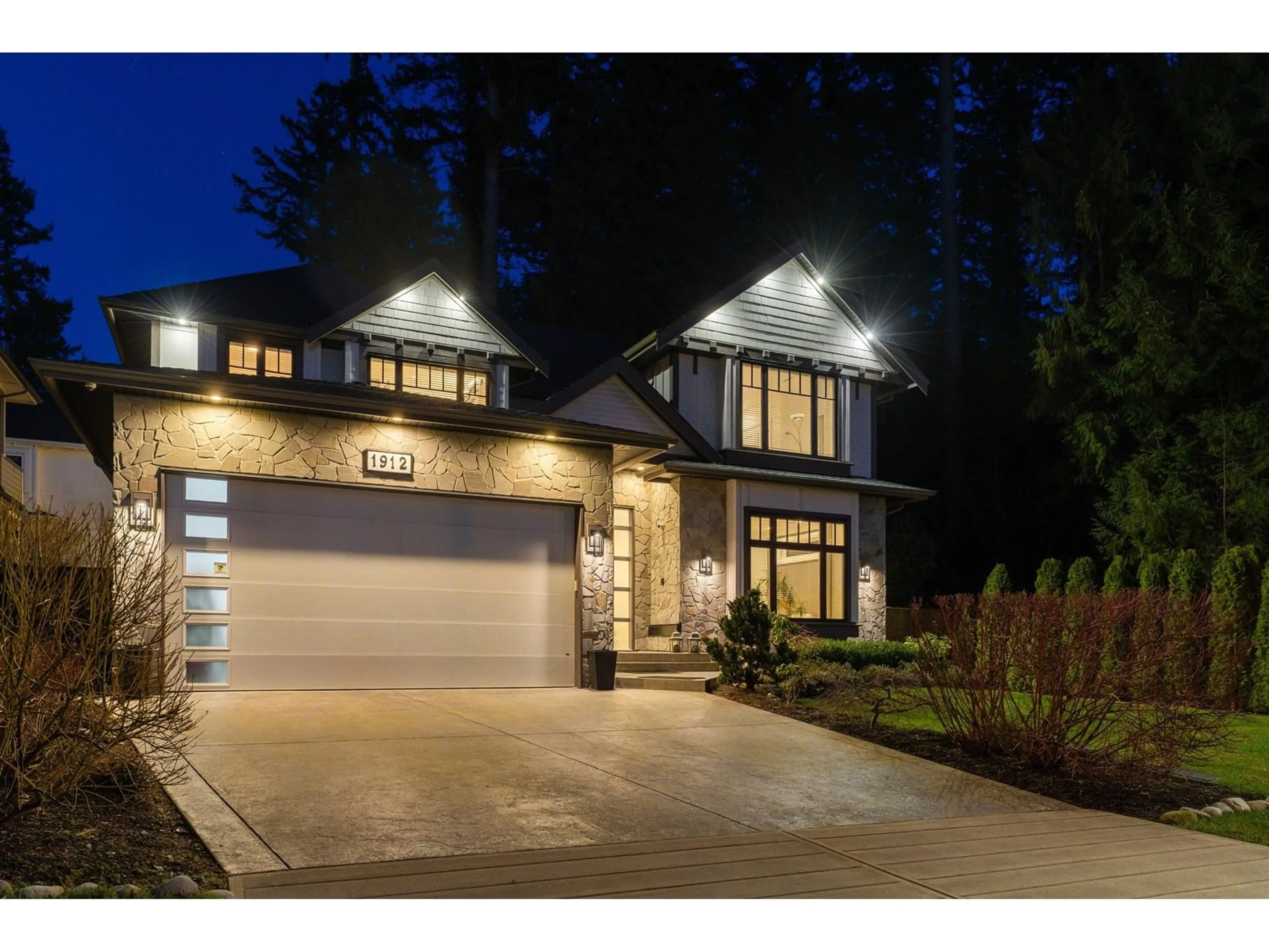 Home with brick exterior material, street for 1912 LARONDE, Surrey British Columbia V4A9M9